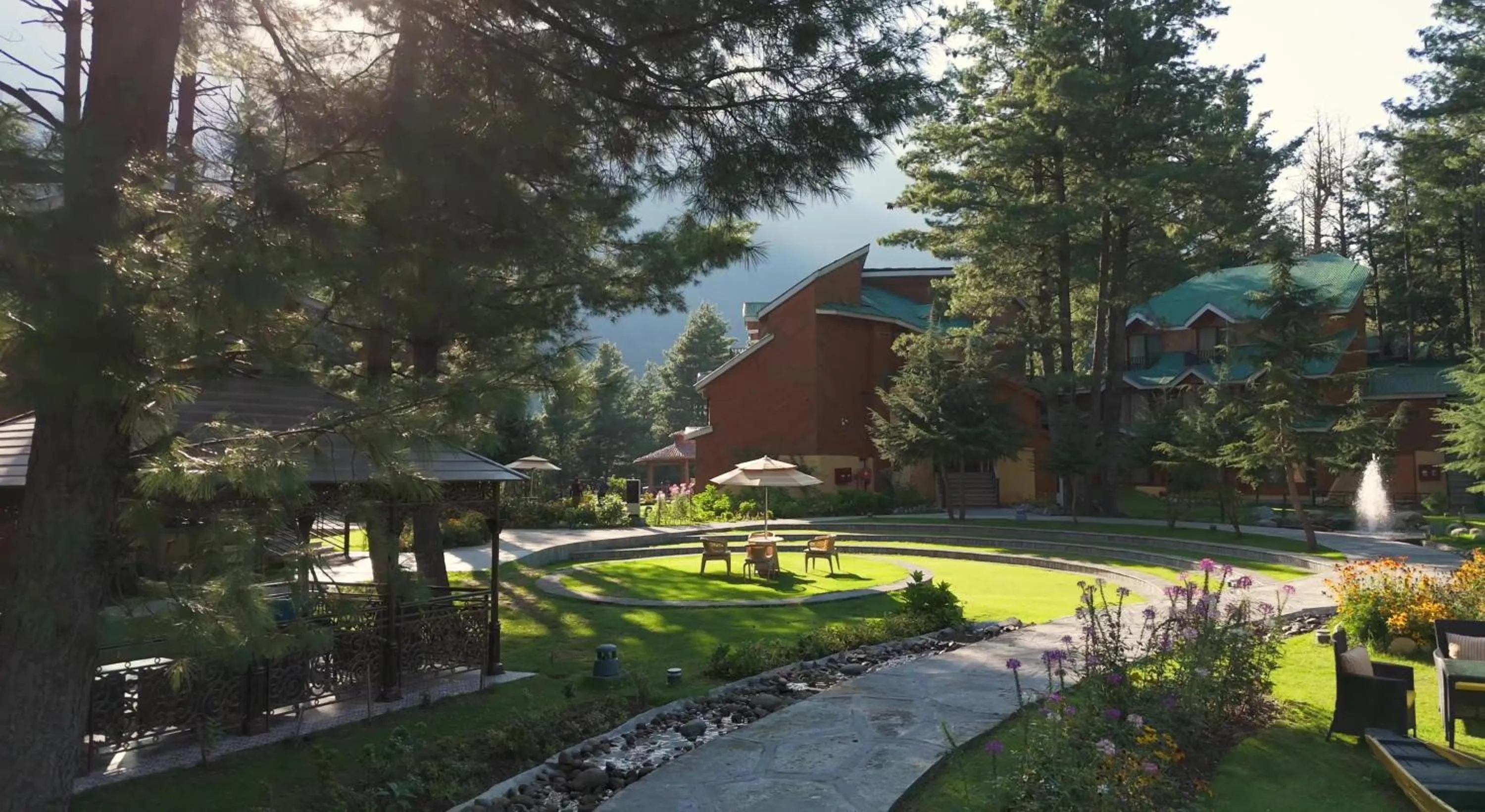 Property building in Radisson Golf Resort Pahalgam