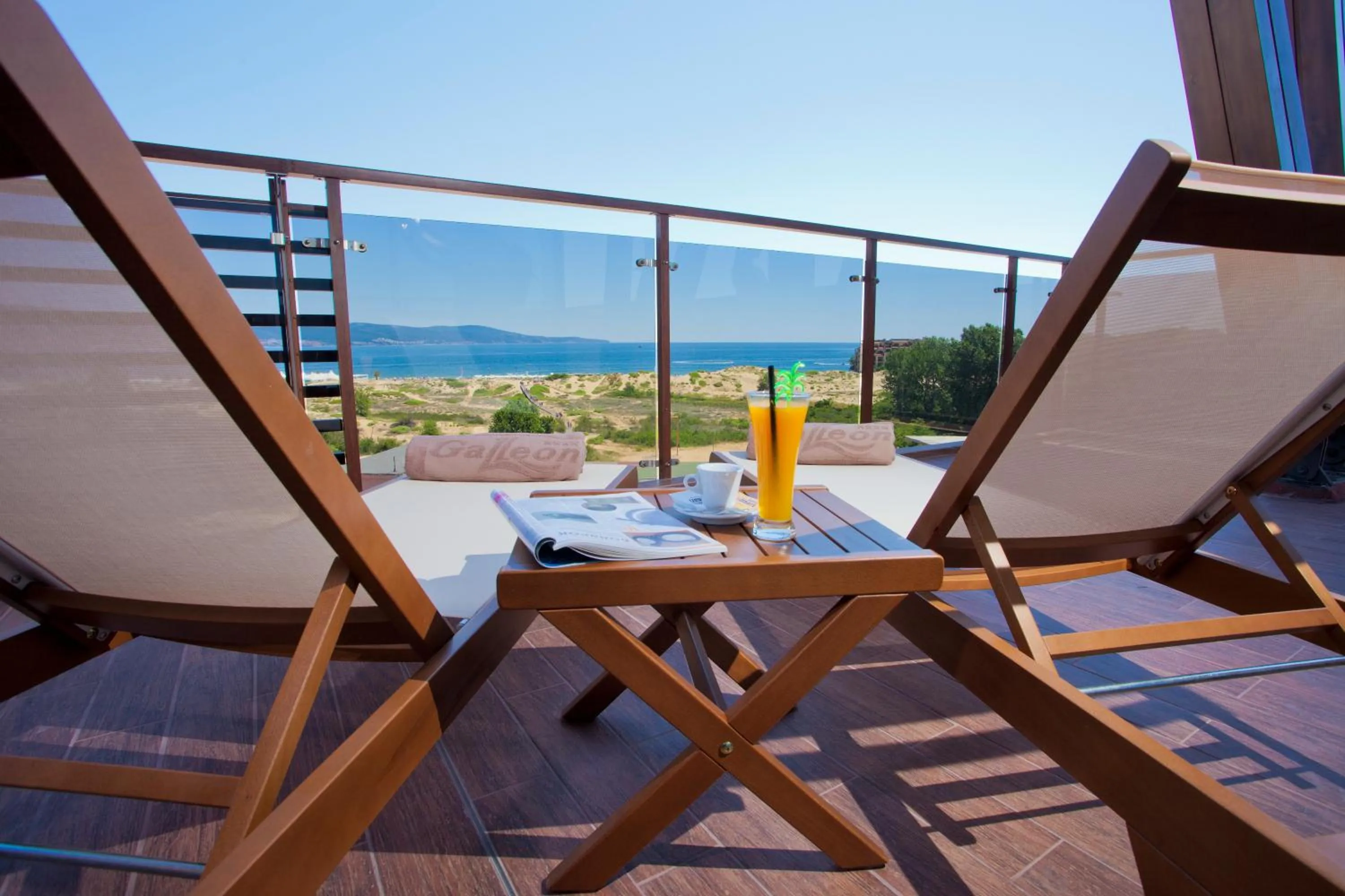 Balcony/Terrace in Galeon Residence & SPA
