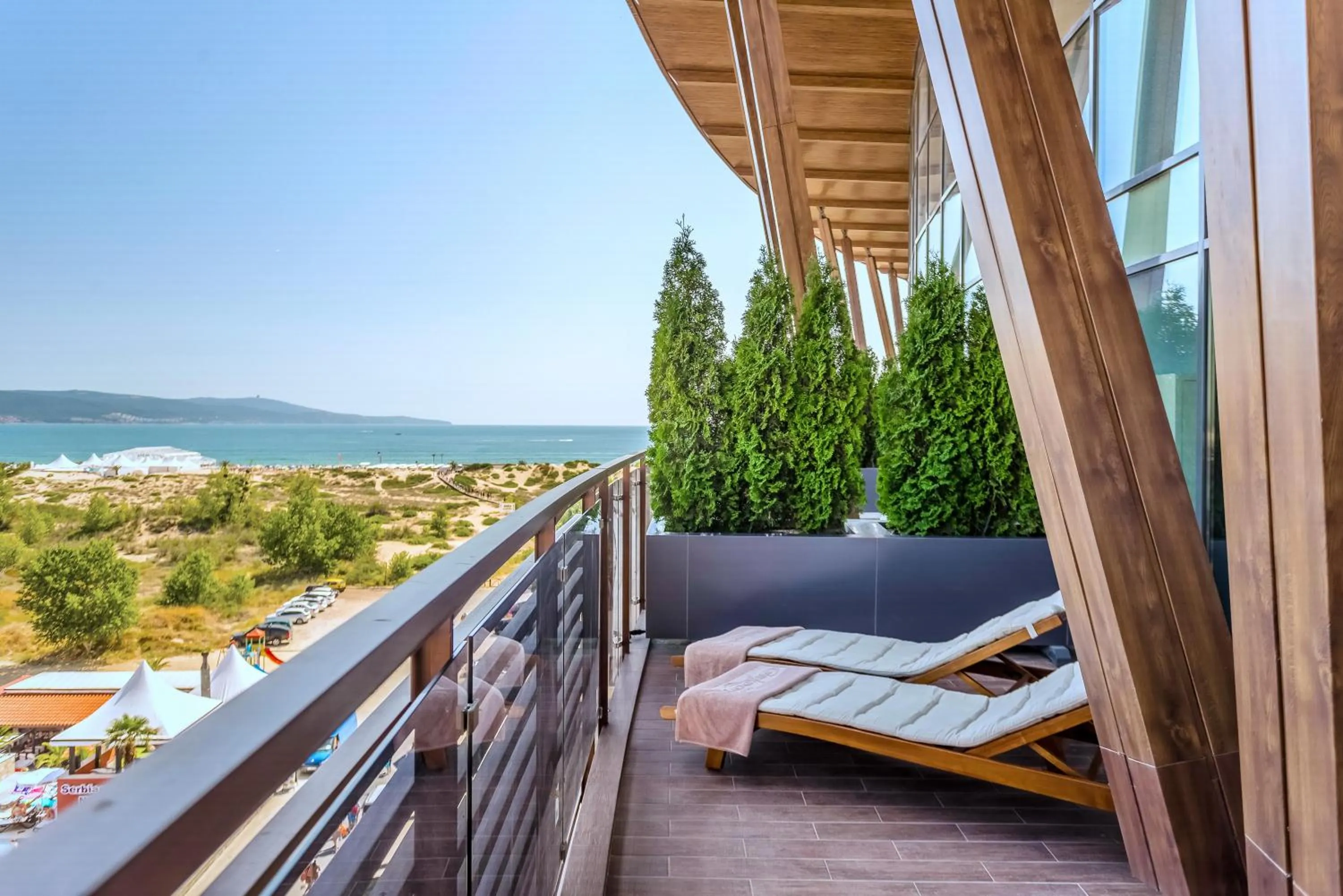 Balcony/Terrace in Galeon Residence & SPA