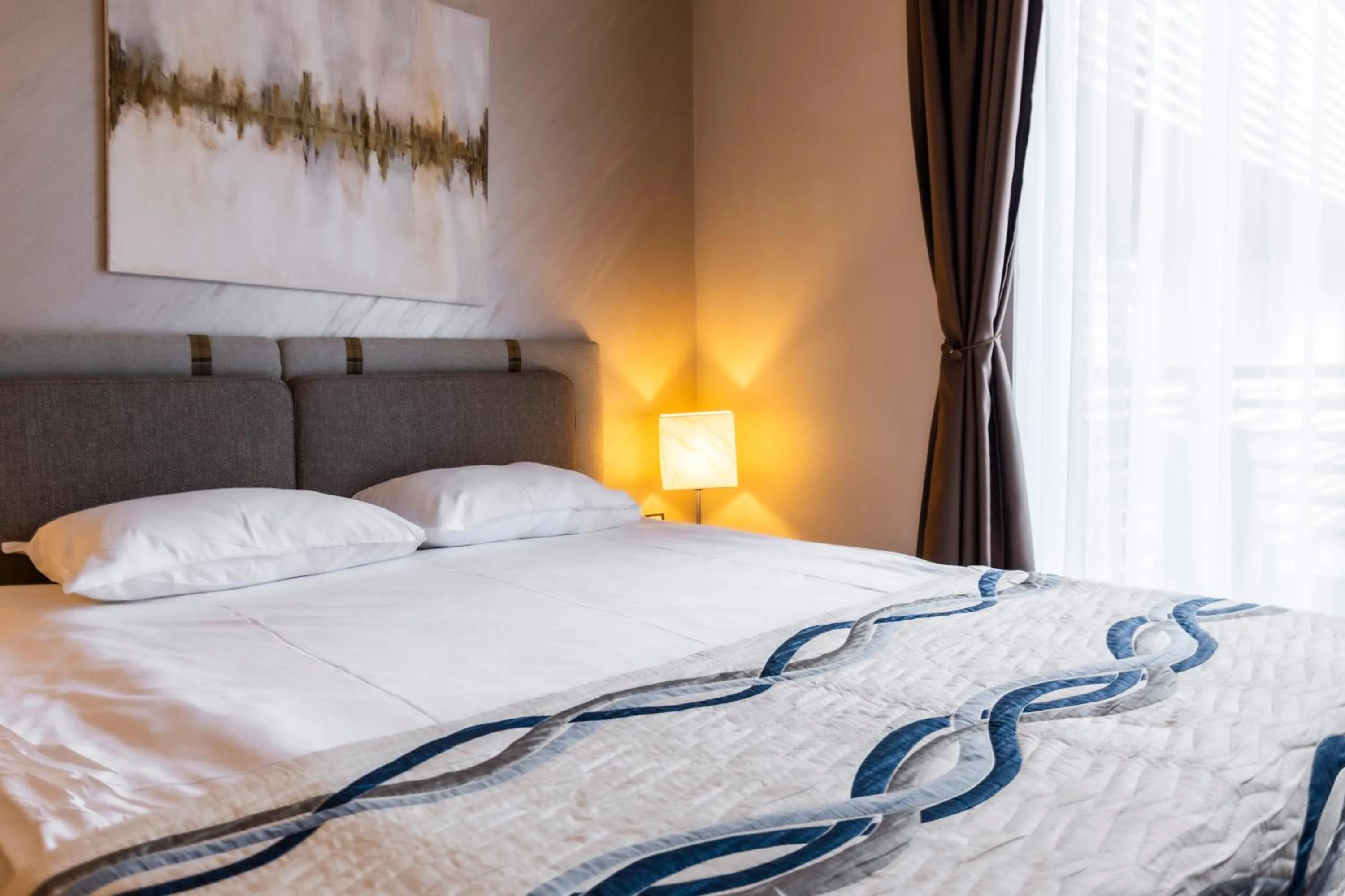 Bed in Galeon Residence & SPA