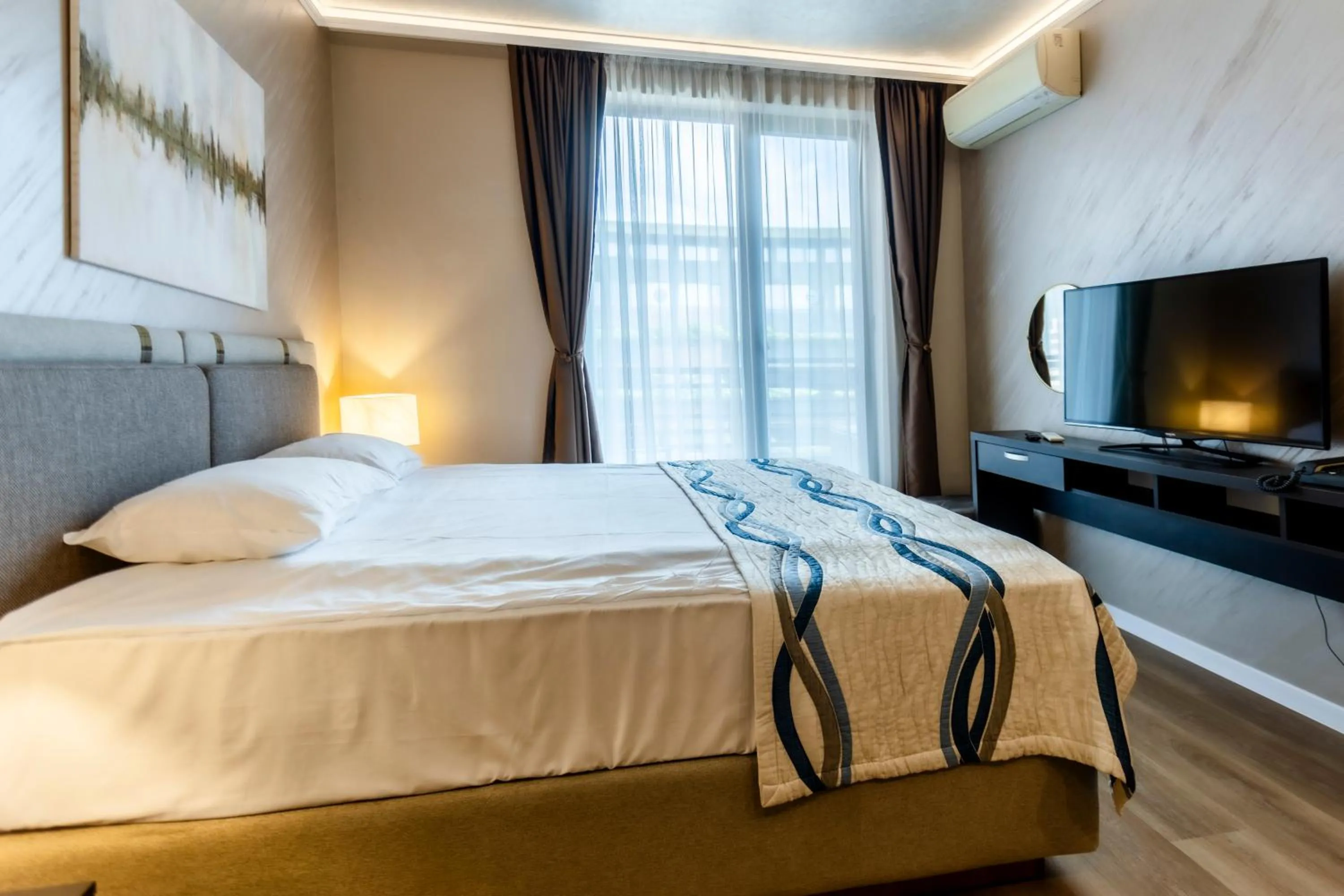 Bed in Galeon Residence & SPA