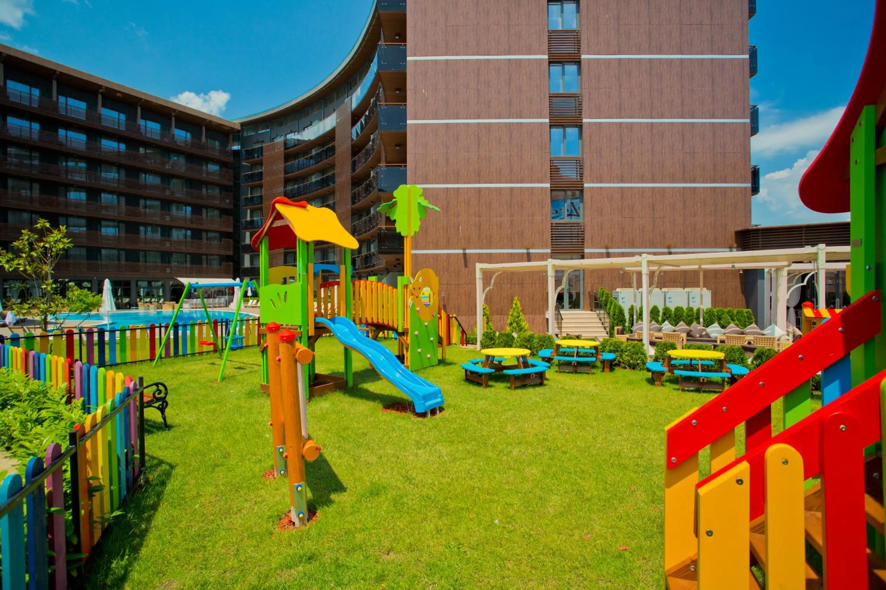 Children play ground in Galeon Residence & SPA
