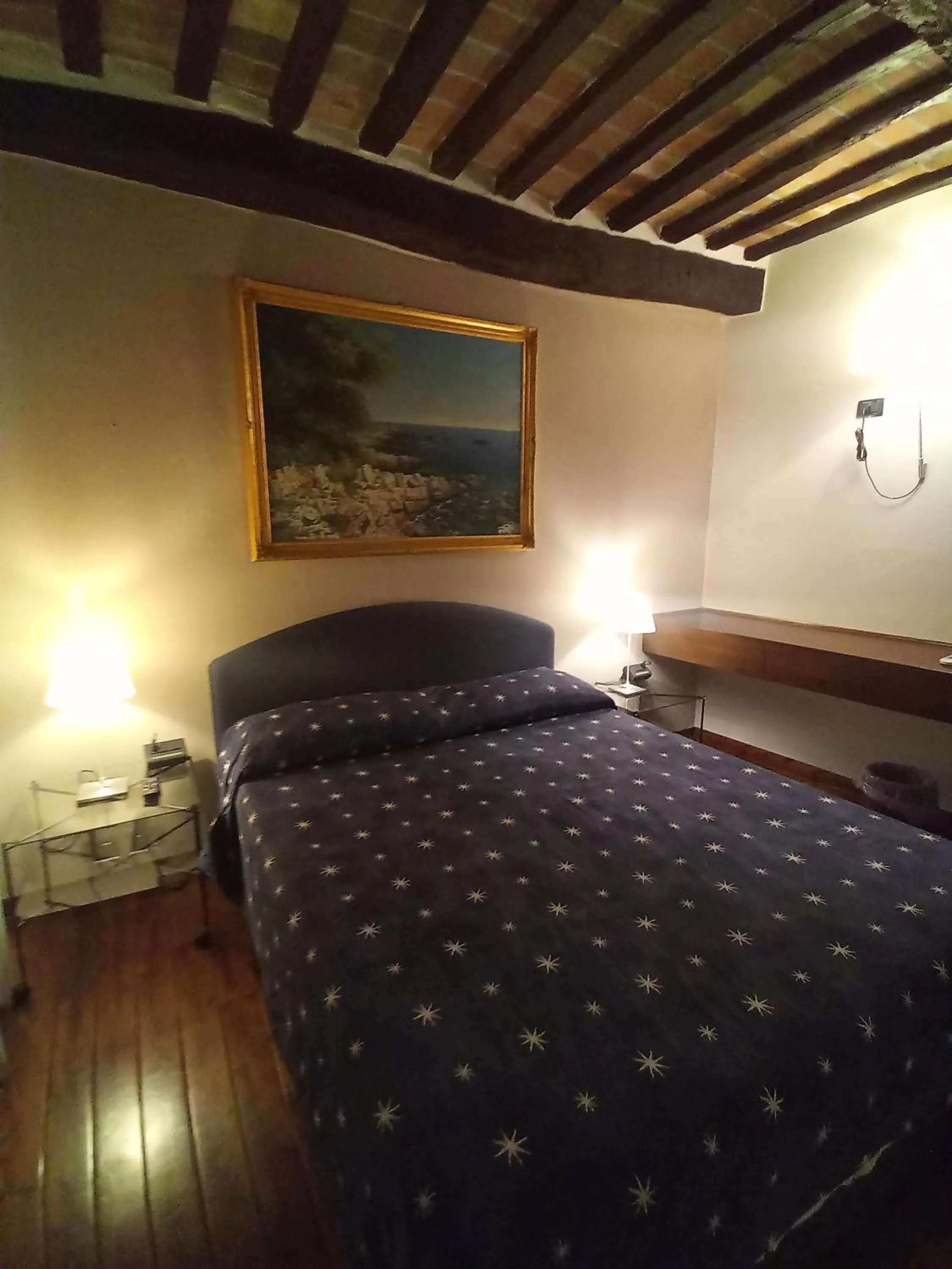Bed in Locanda del Glicine