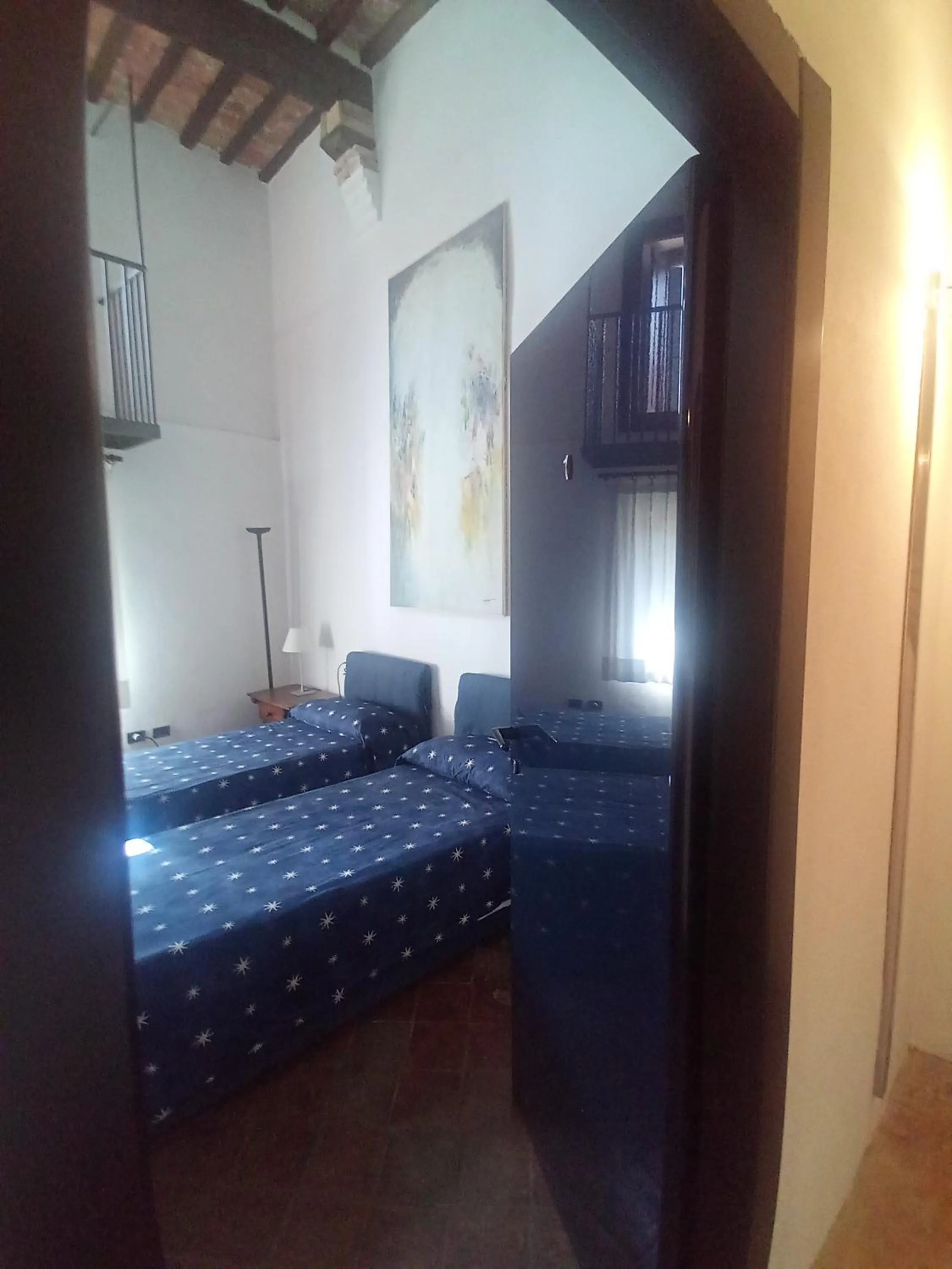 Bed in Locanda del Glicine