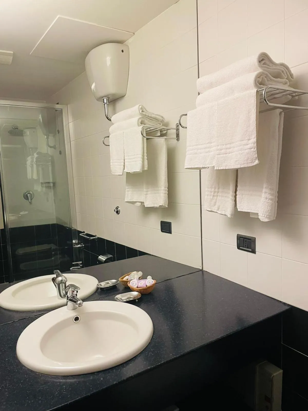 Bathroom in Locanda del Glicine