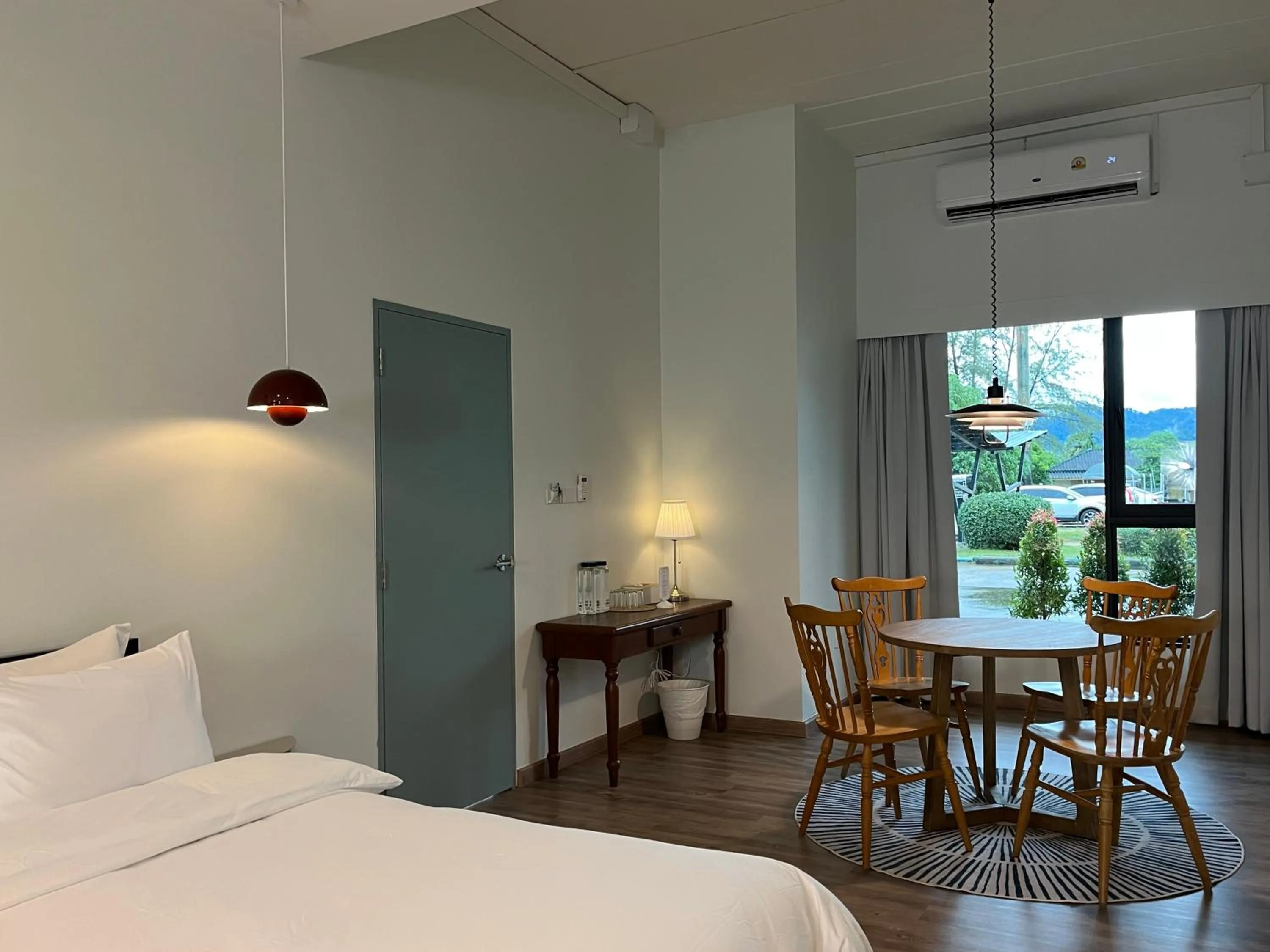 Seating area, Bed in Nautical Home B&B Khaolak