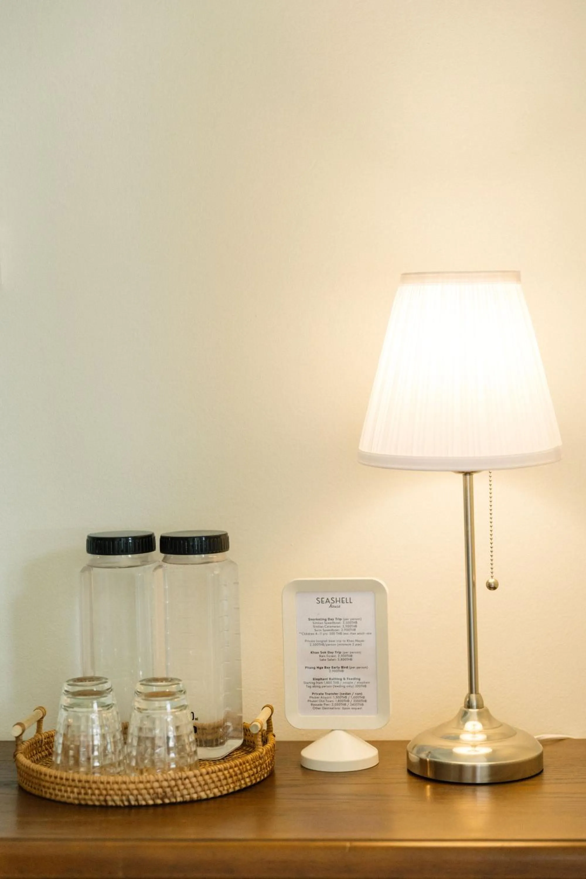 Decorative detail in Nautical Home & Seashell House B&B