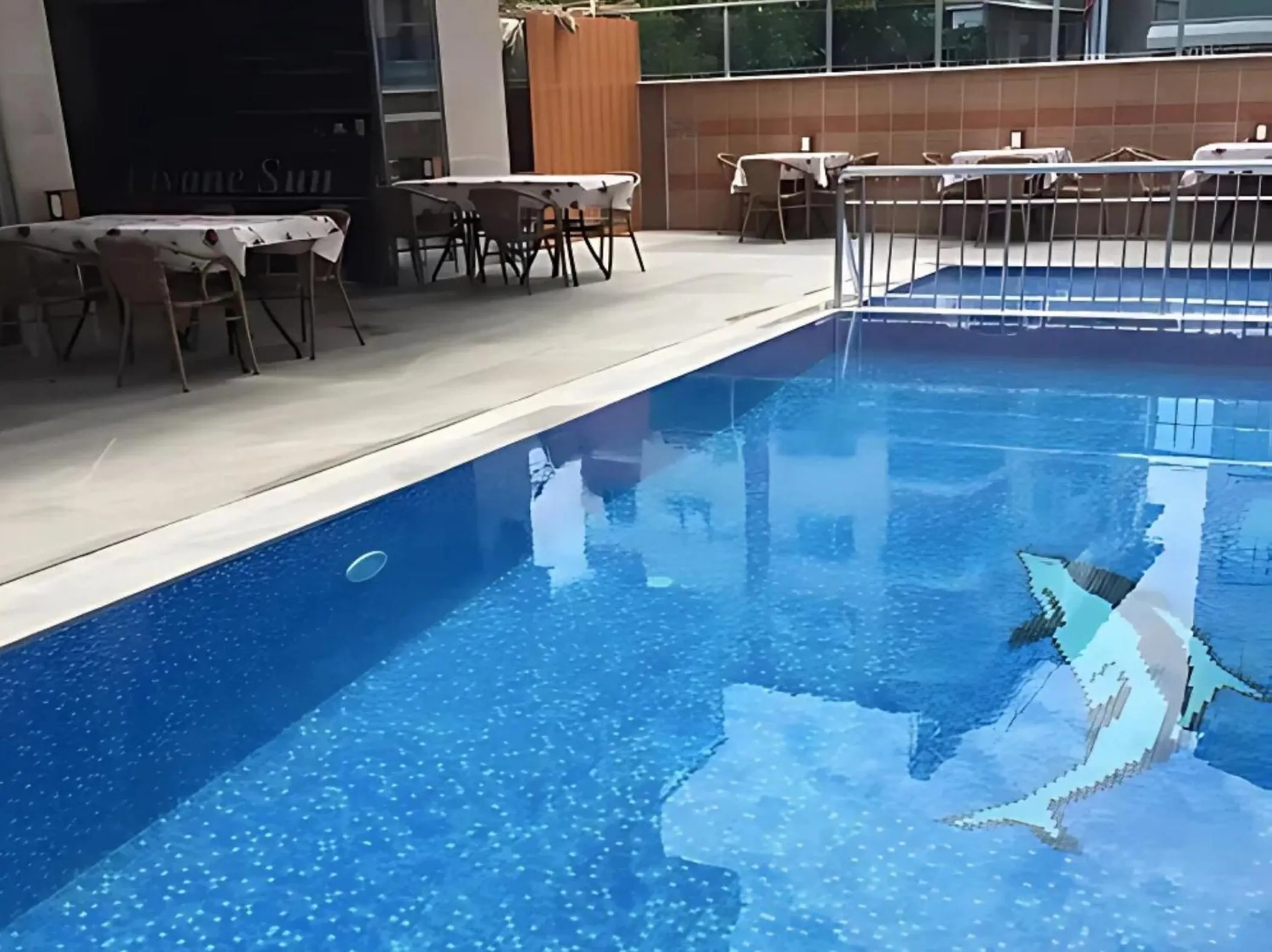 Pool view in Livane Sun Otel