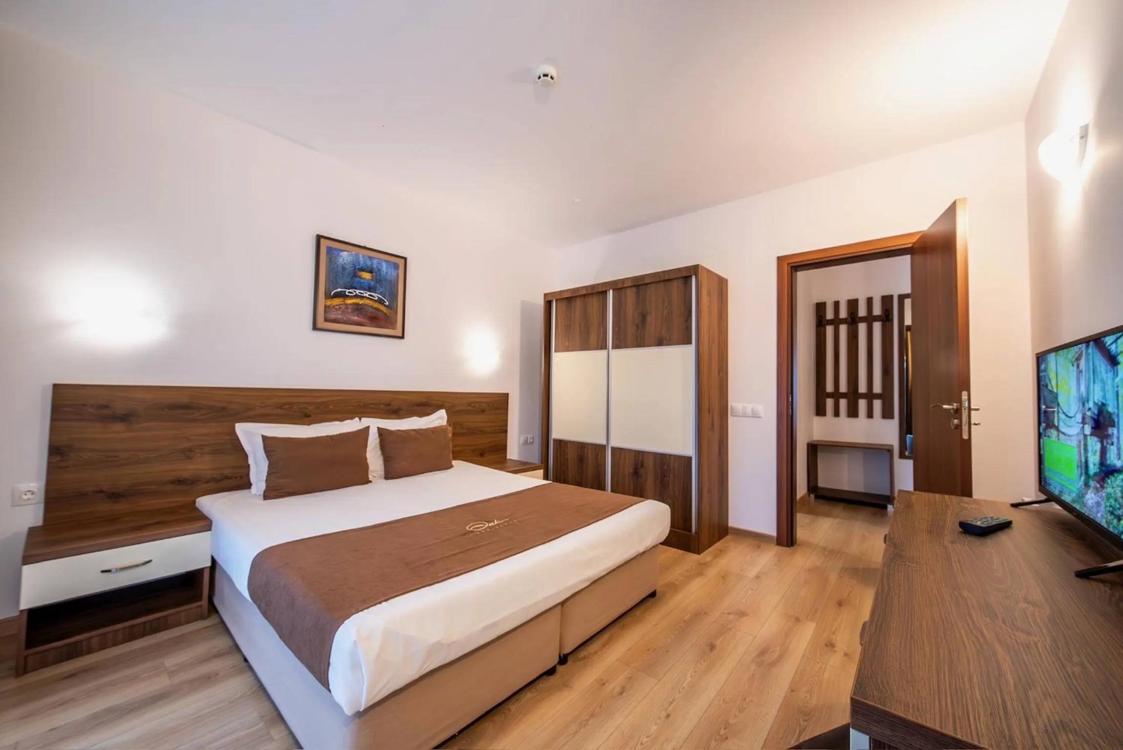 Bed in Oak Residence Hotel & Relax