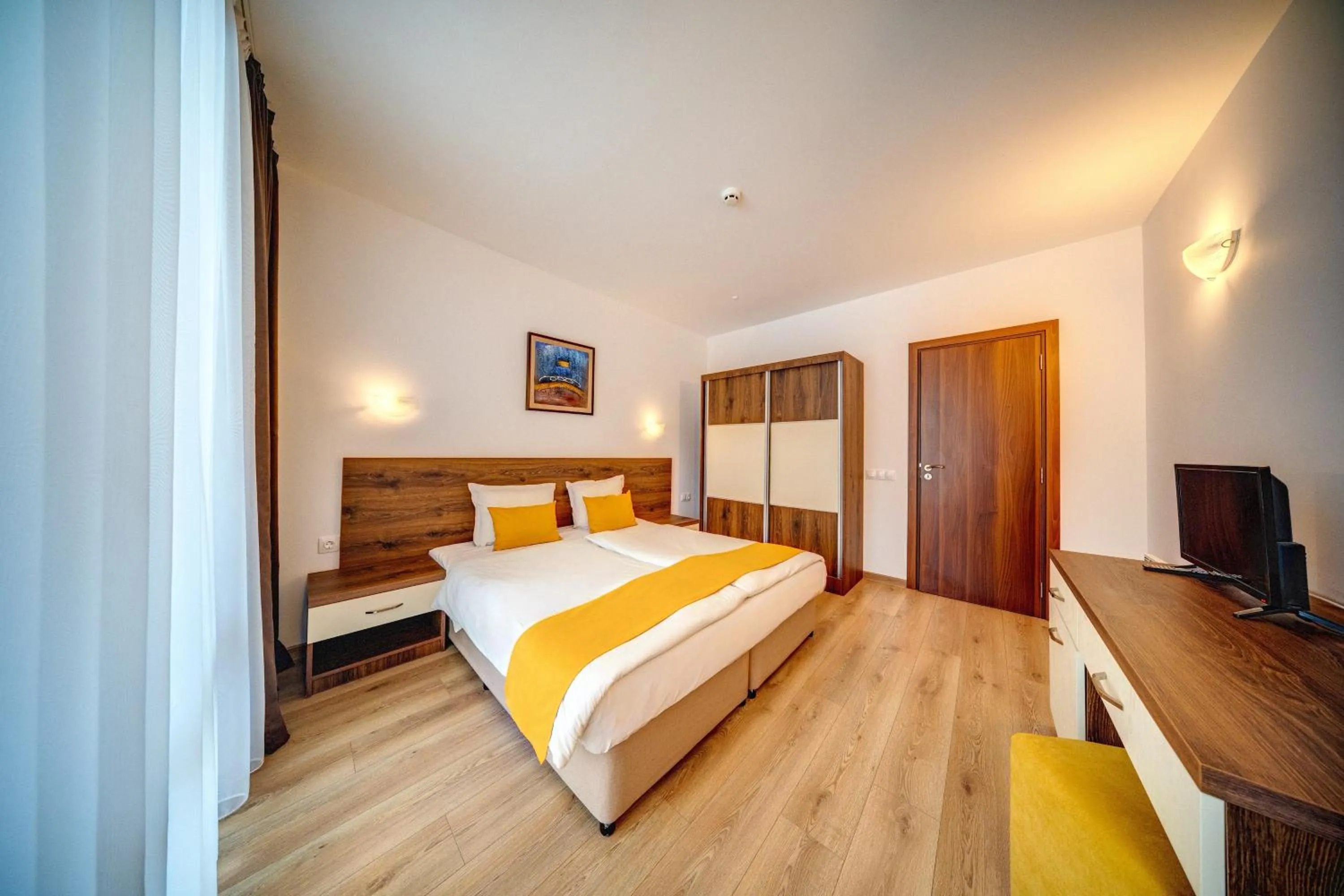 Bed in Oak Residence Hotel & Relax