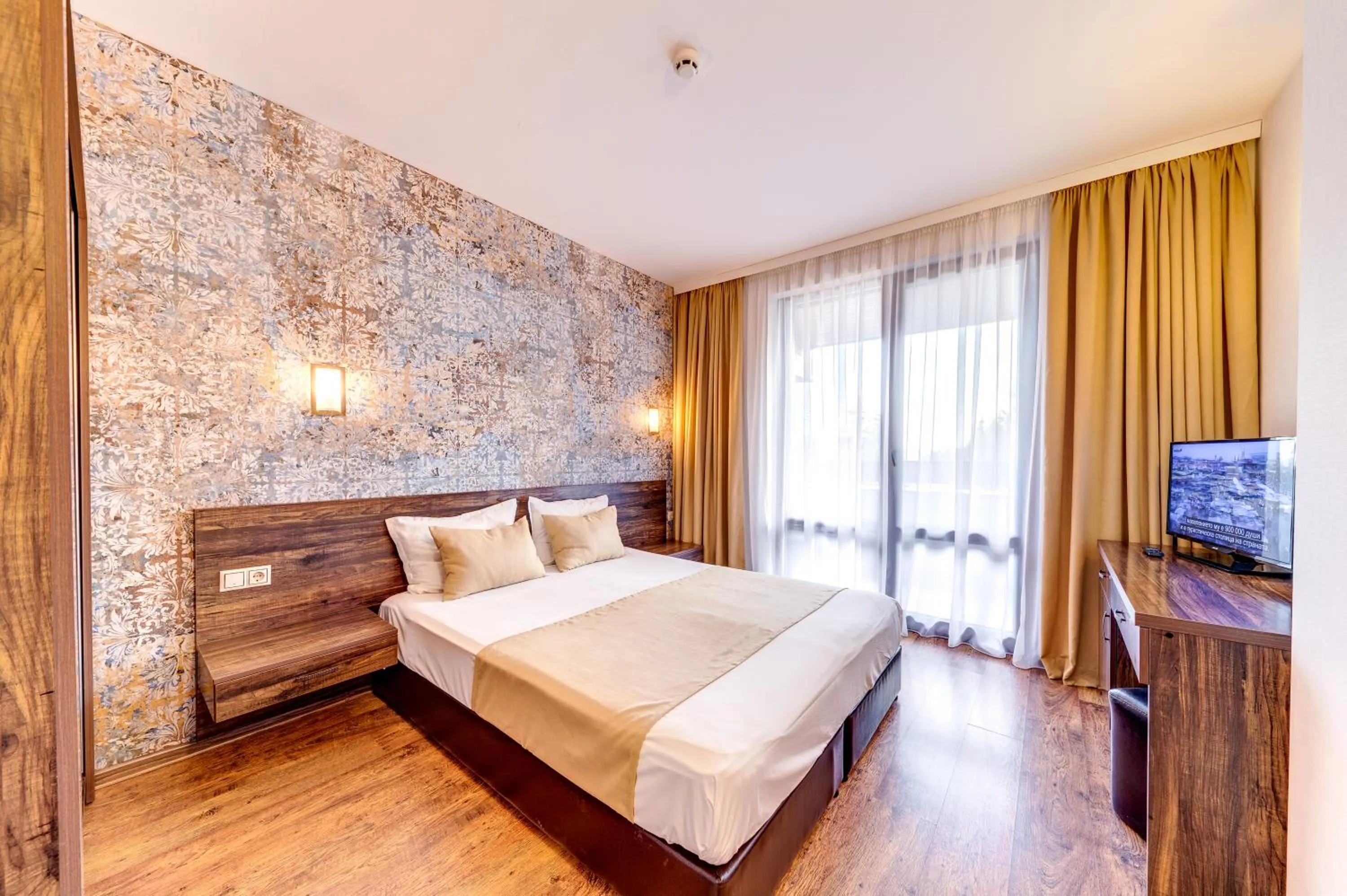 Bed in Oak Residence Hotel & Relax