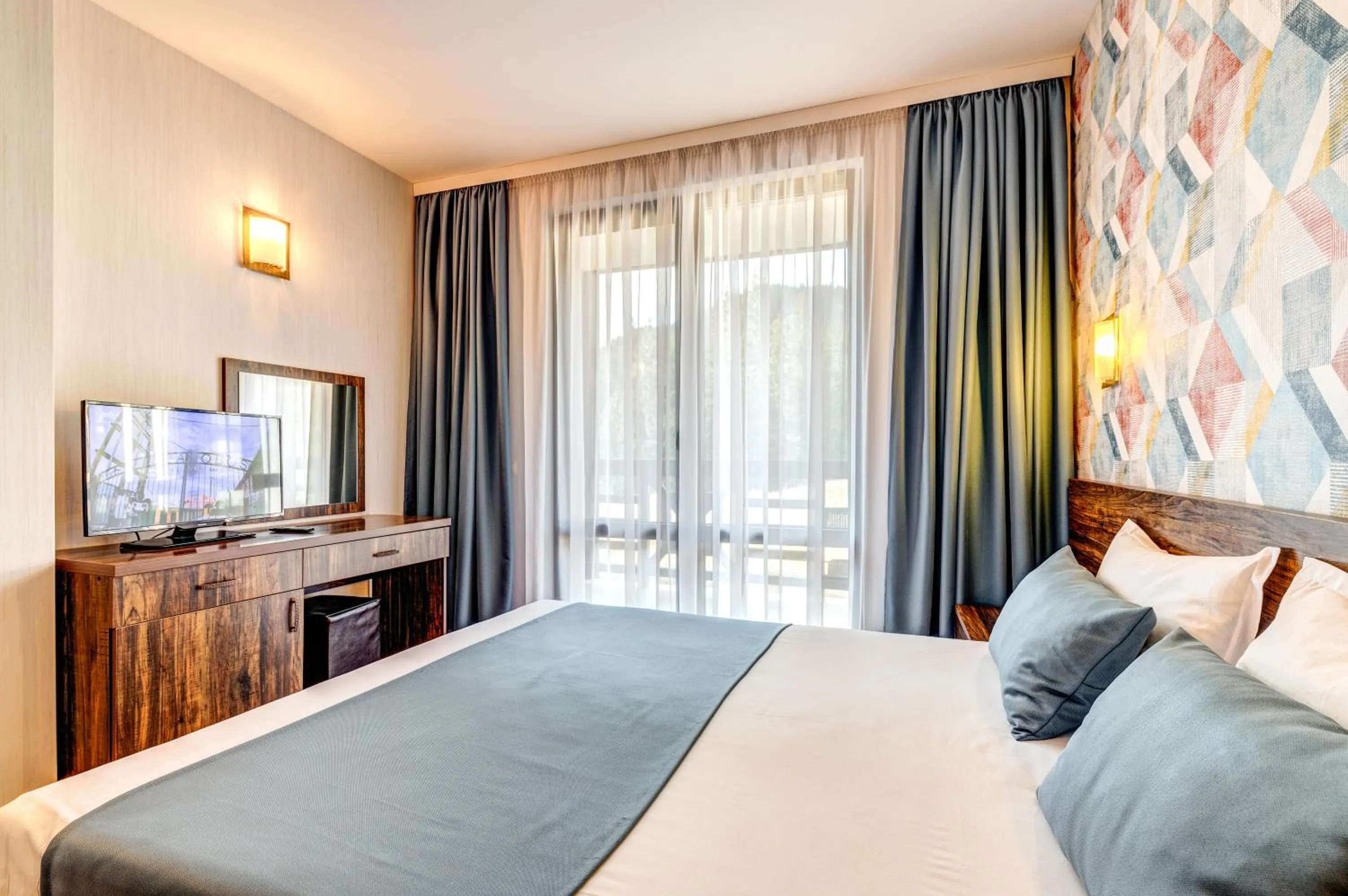 Bed in Oak Residence Hotel & Relax