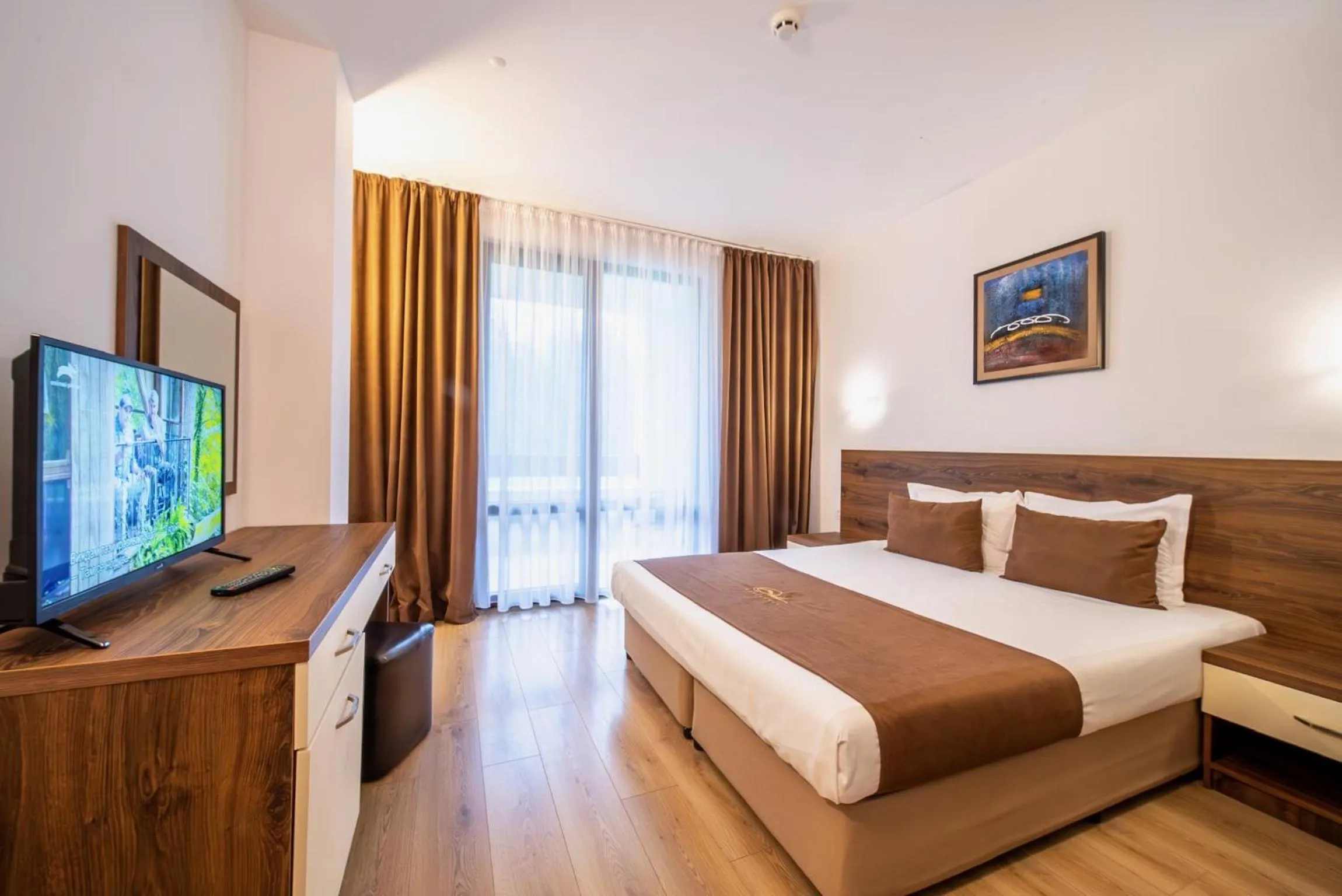 Bed in Oak Residence Hotel & Relax