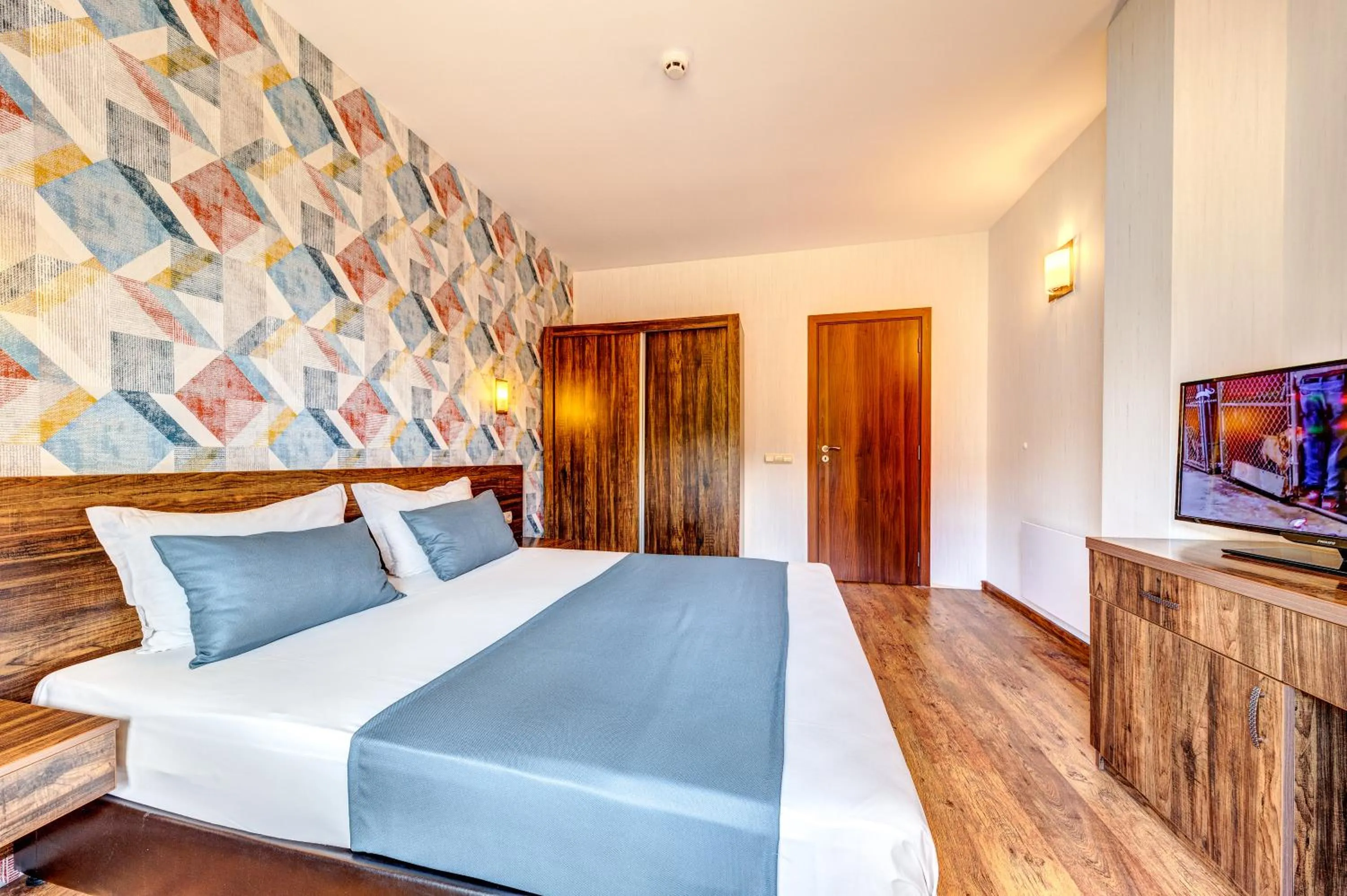 Bed in Oak Residence Hotel & Relax