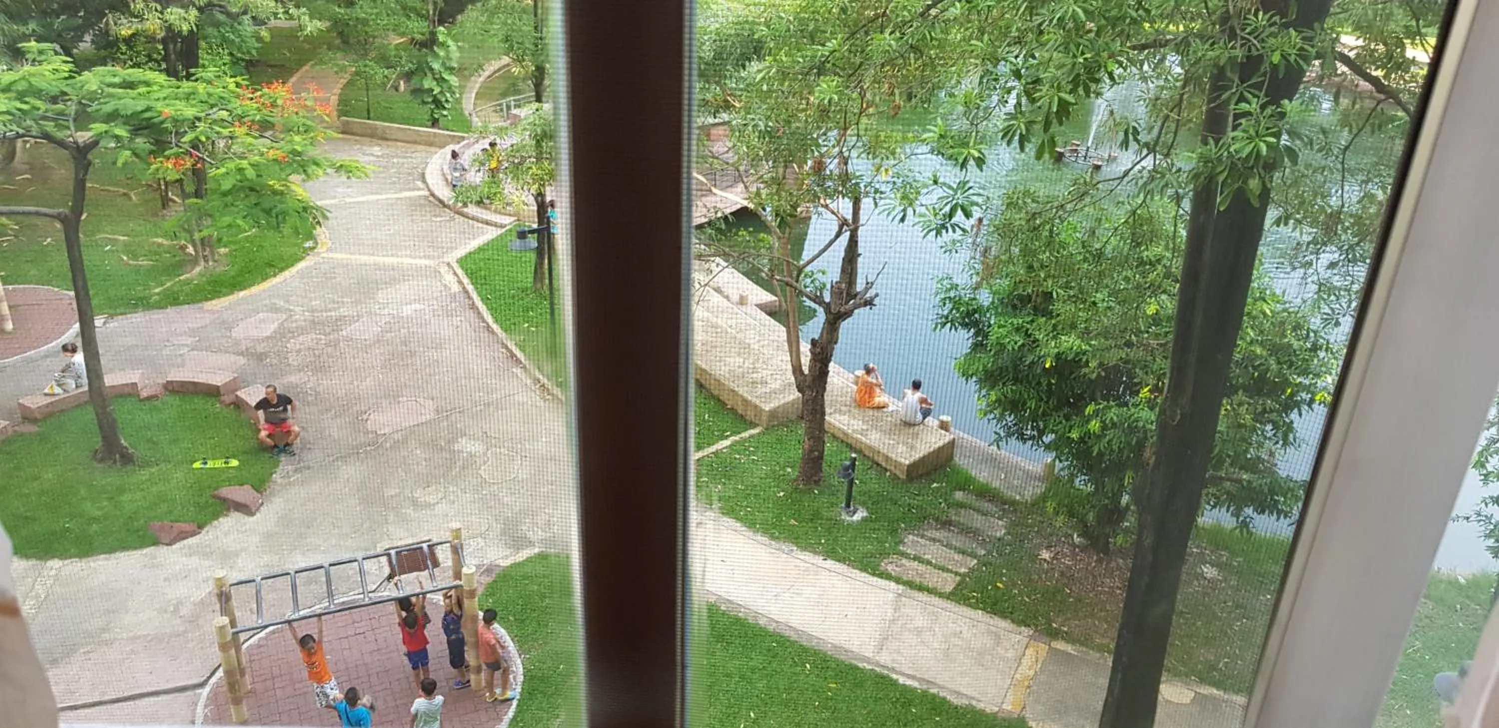 Natural landscape in The Park Land Bangna by Nudda