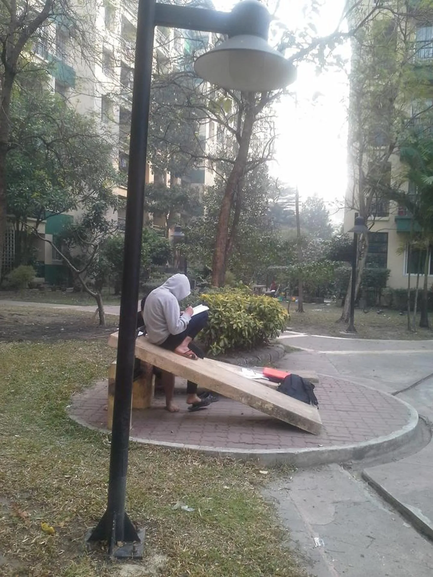 Natural landscape in The Park Land Bangna by Nudda