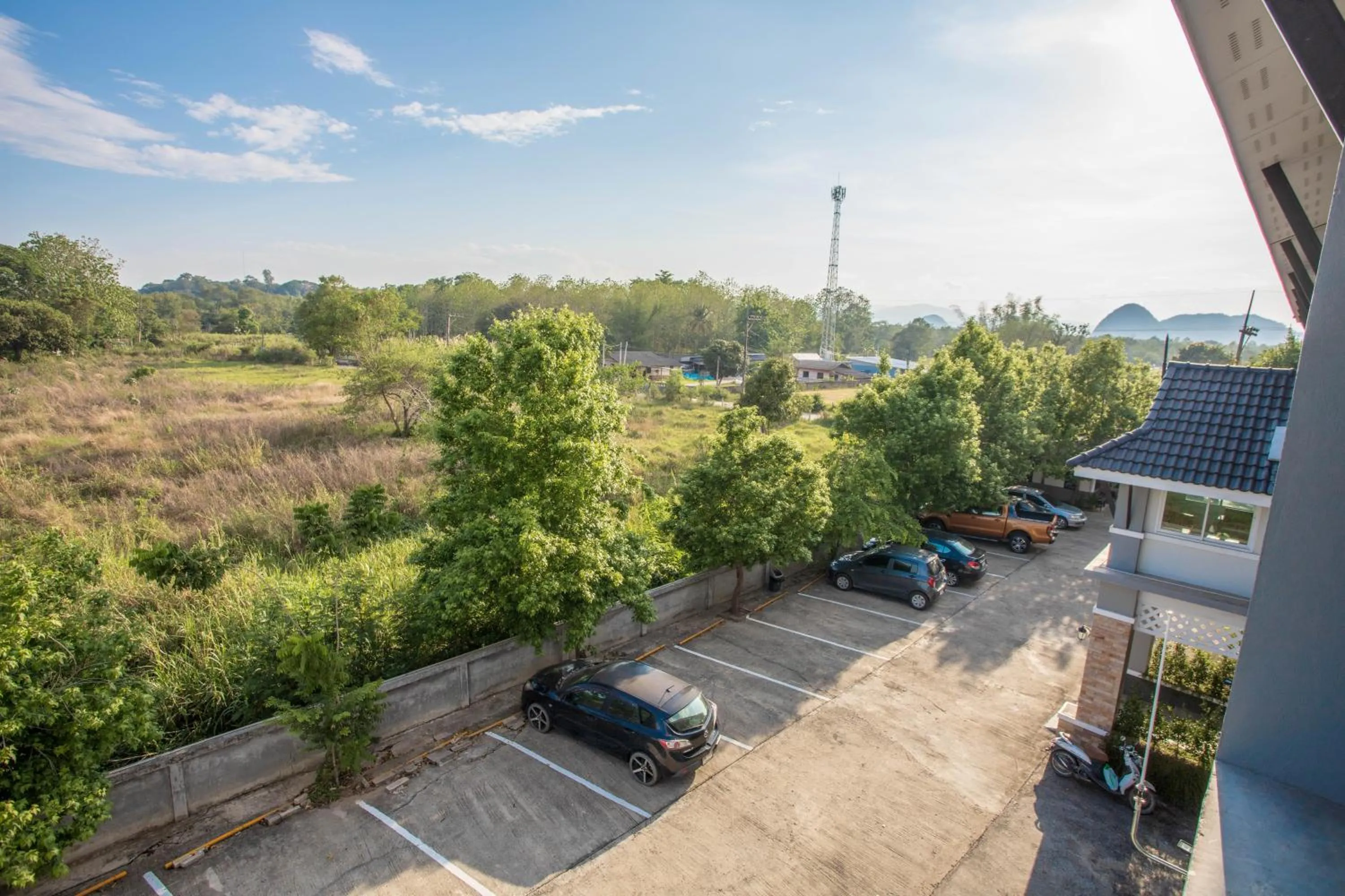 Balcony/Terrace in Siya House Hotel