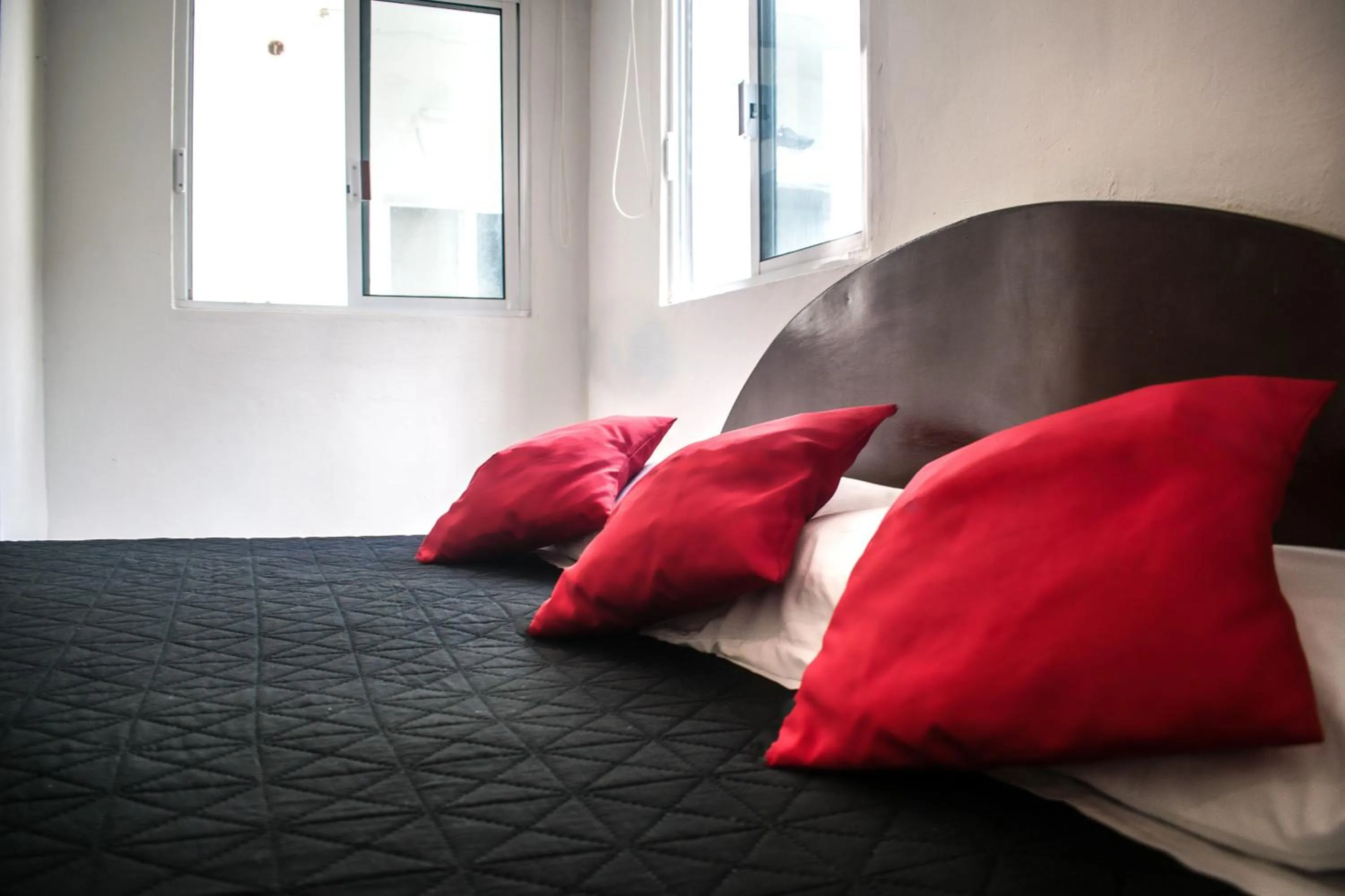 Bed in Hotel Cupules