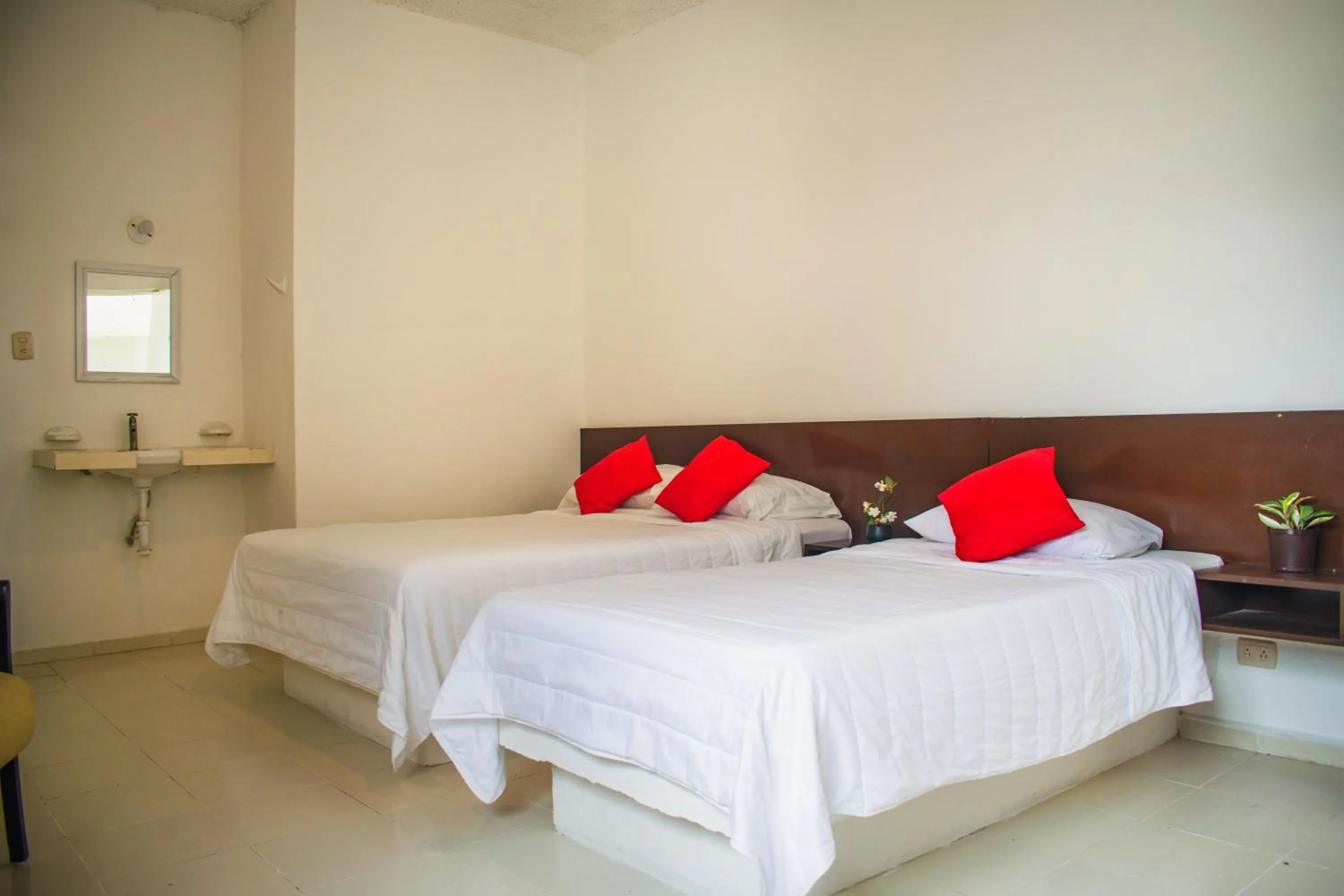 Bedroom, Bed in Hotel Cupules