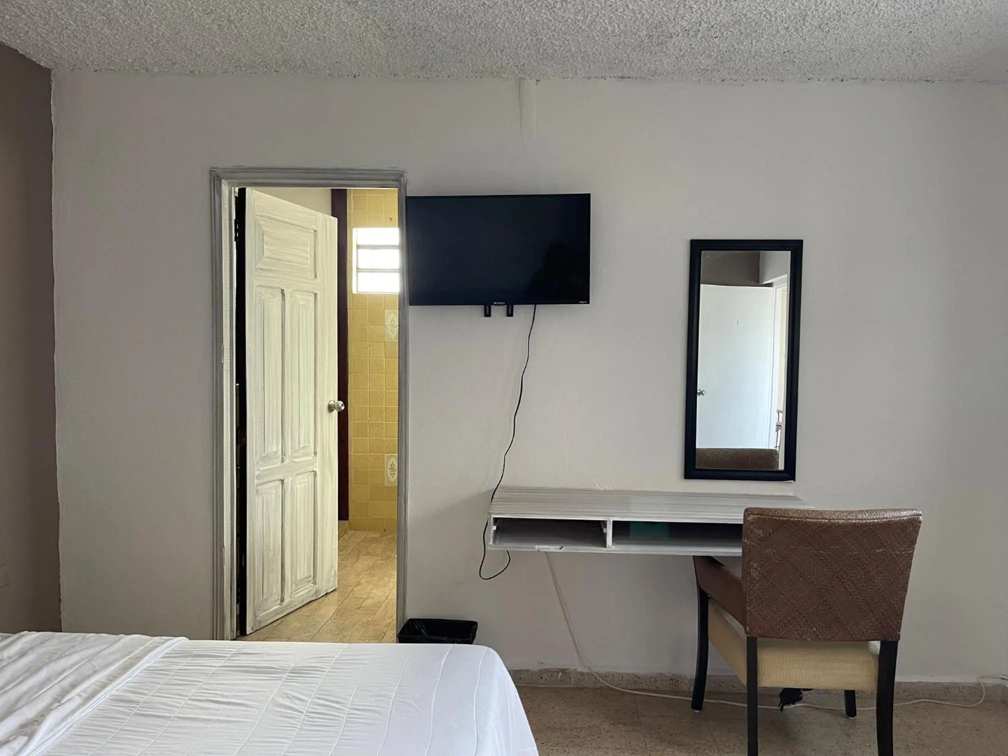 Bed in Hotel Cupules