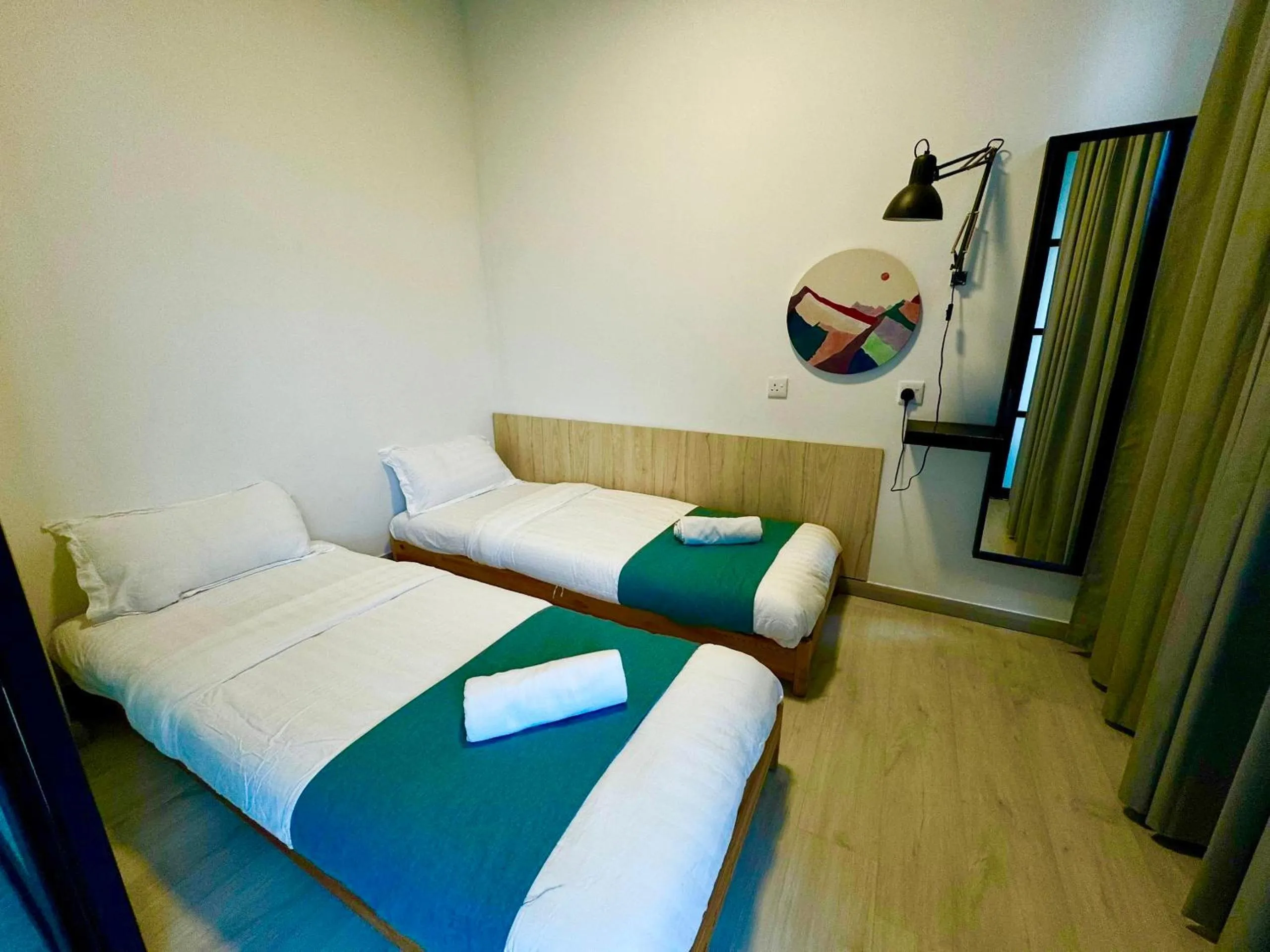 Bed in Sunset Seaview Vacation Condos @ Jesselton Quay