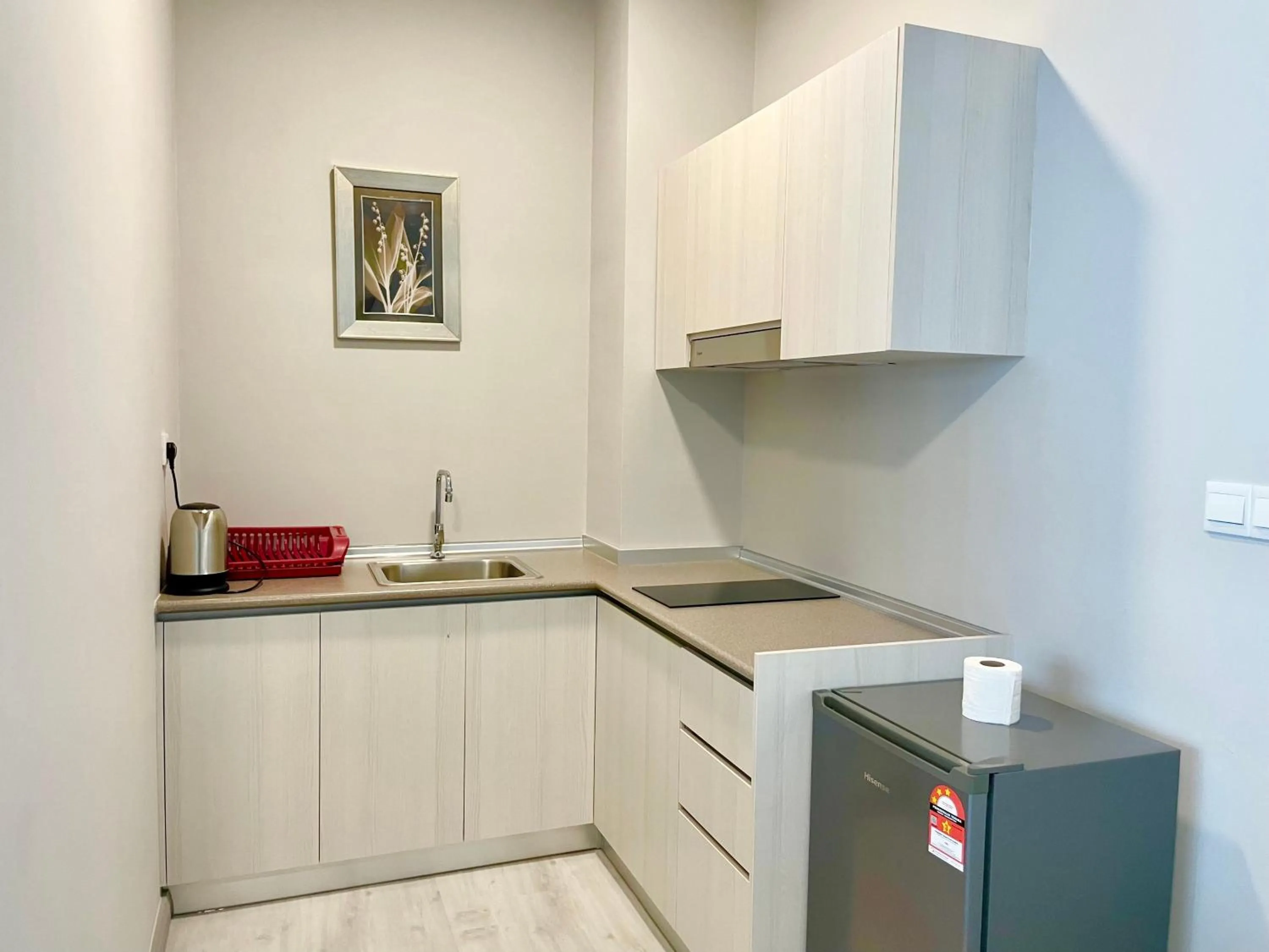 Kitchen or kitchenette in Sunset Seaview Vacation Condos @ Jesselton Quay