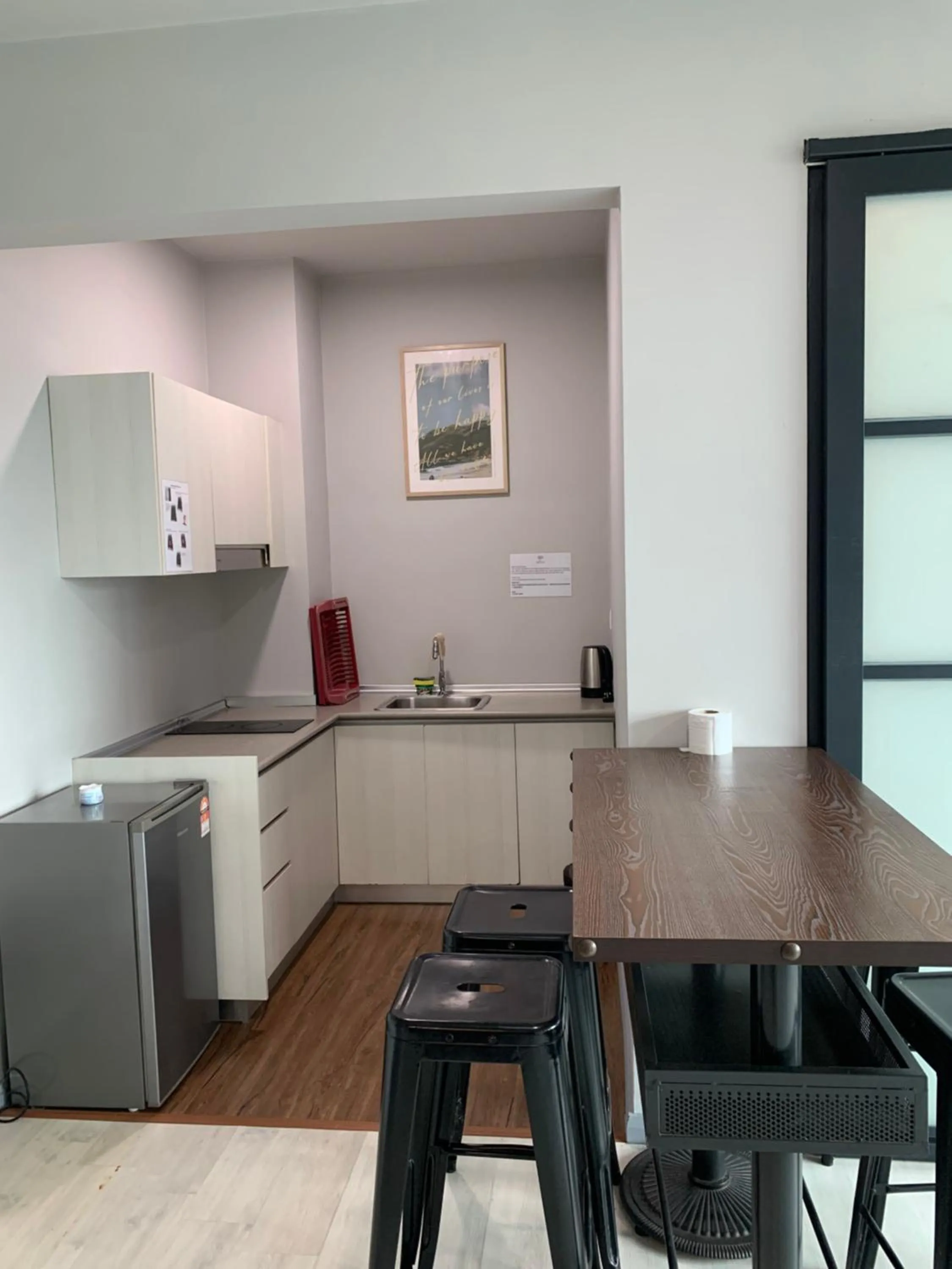 Kitchen or kitchenette in Sunset Seaview Vacation Condos @ Jesselton Quay