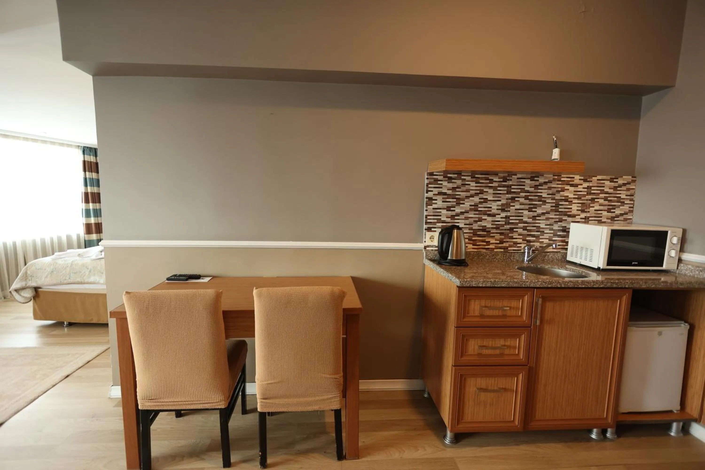 Kitchen or kitchenette in Hotel Tashkonak Istanbul