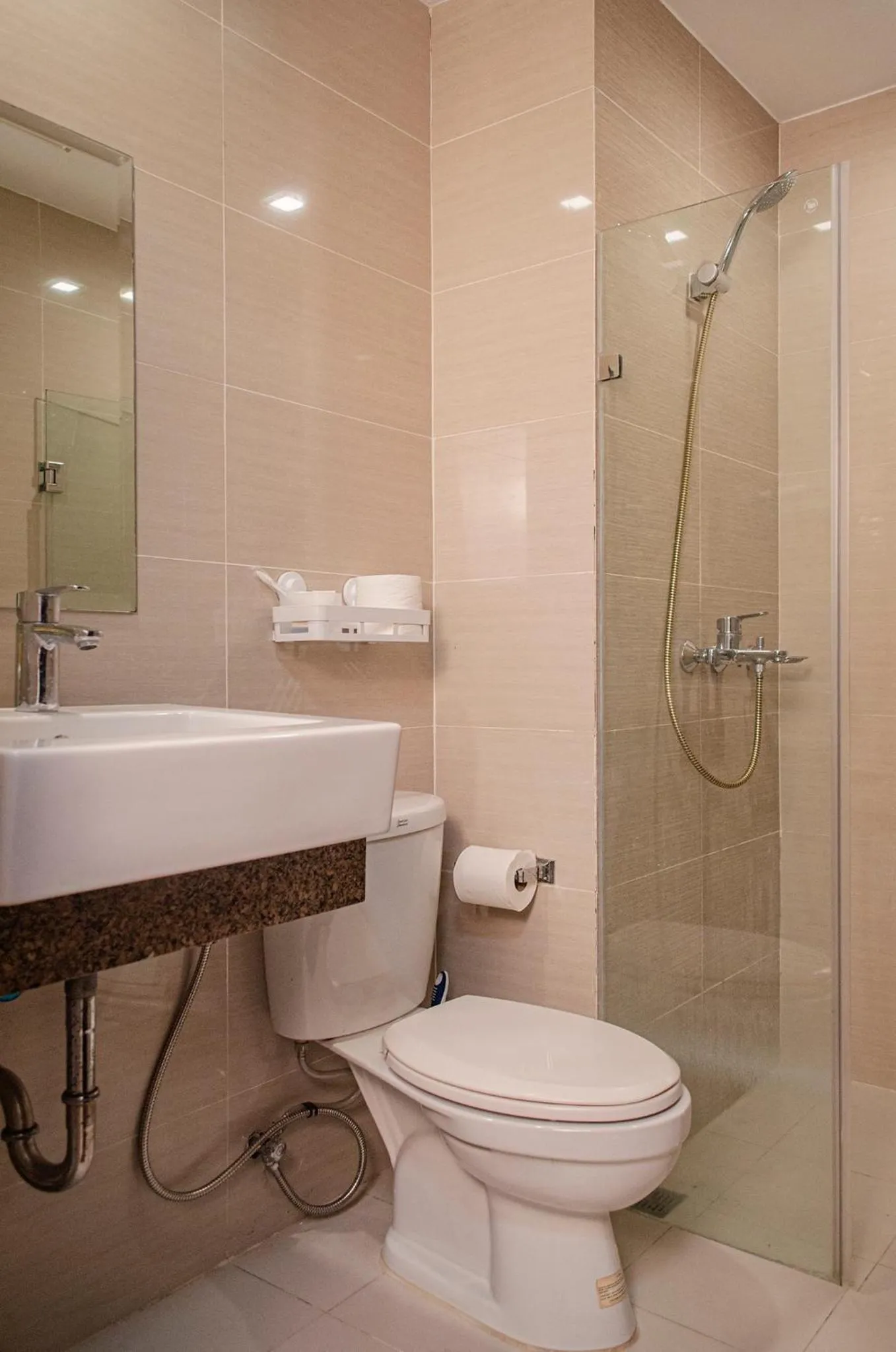 Bathroom in Cozy and Classy Studio Across Airport Terminal 3