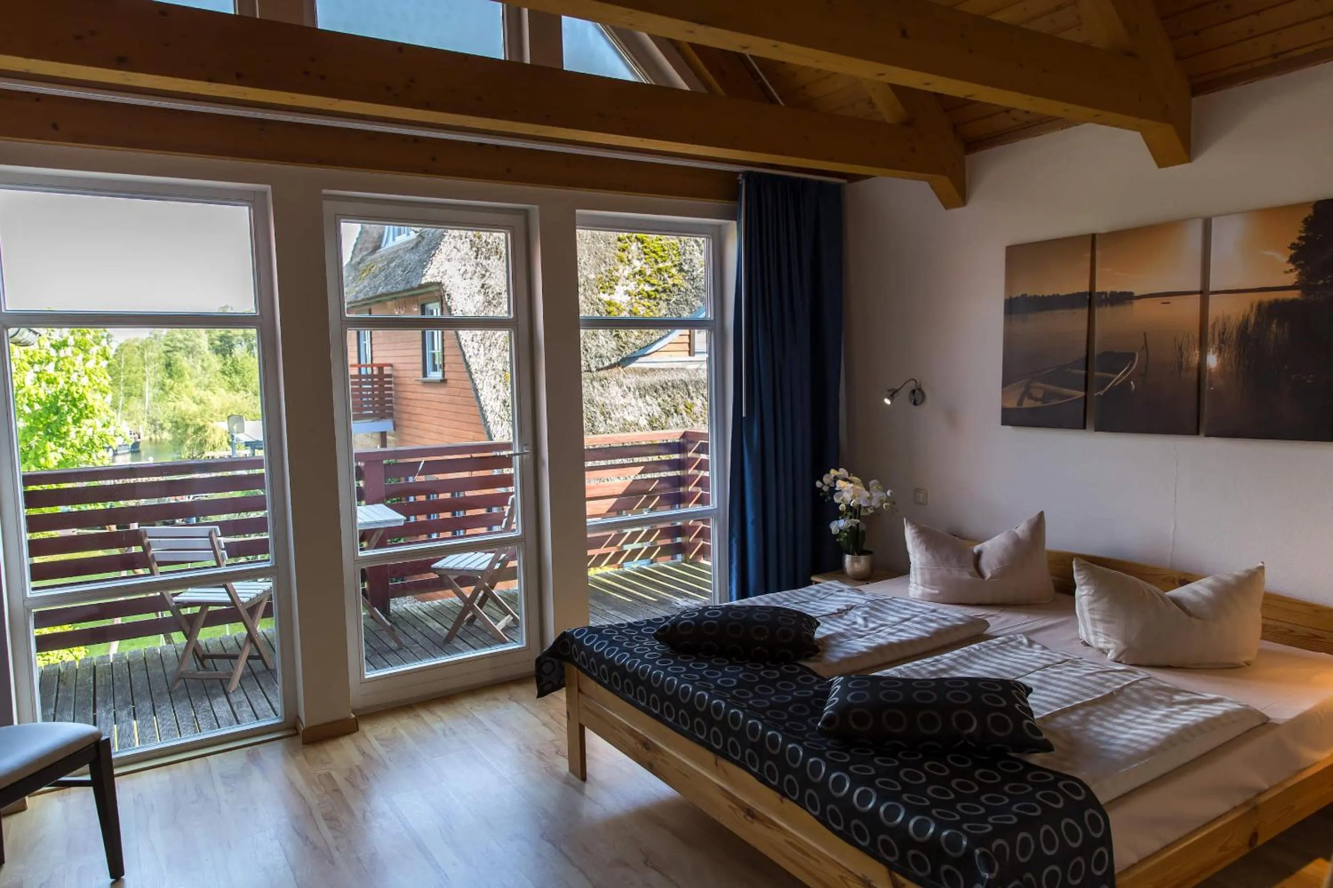 Bedroom, Bed in An der Metow-Ferienpark Hotel