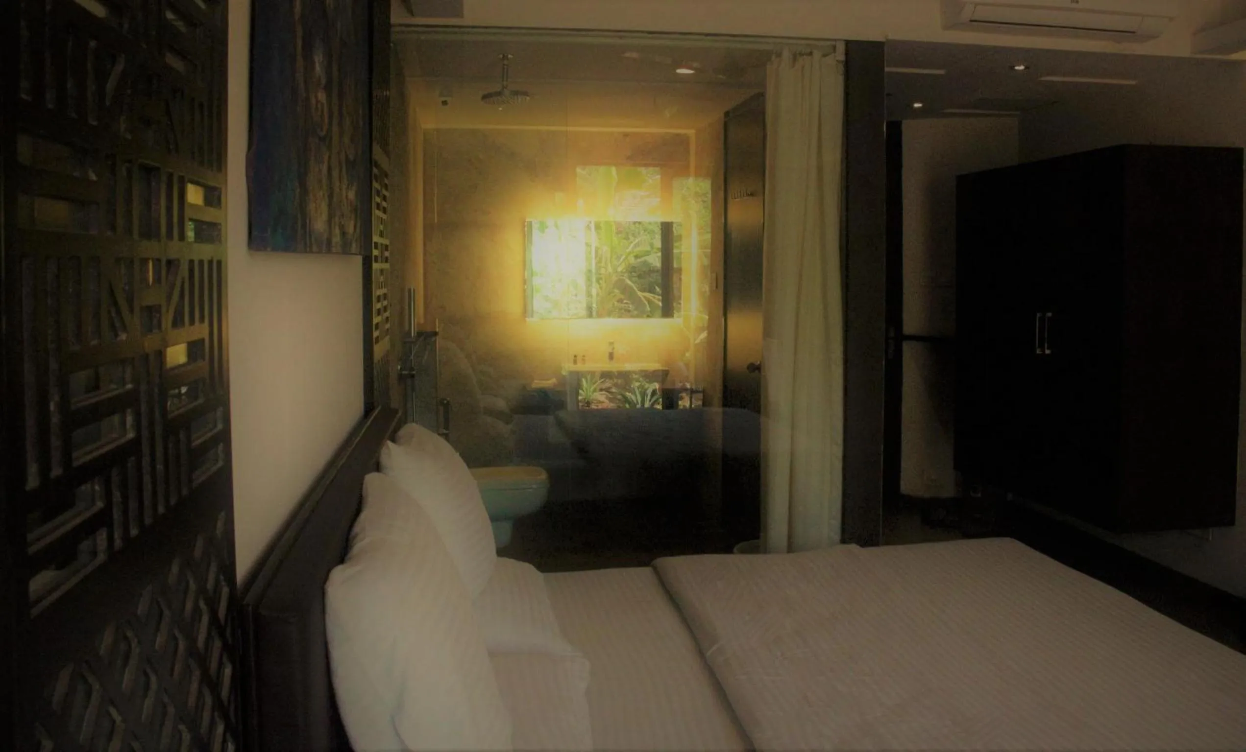 Bedroom, Bed in Lotus Sutra Beachfront Resort