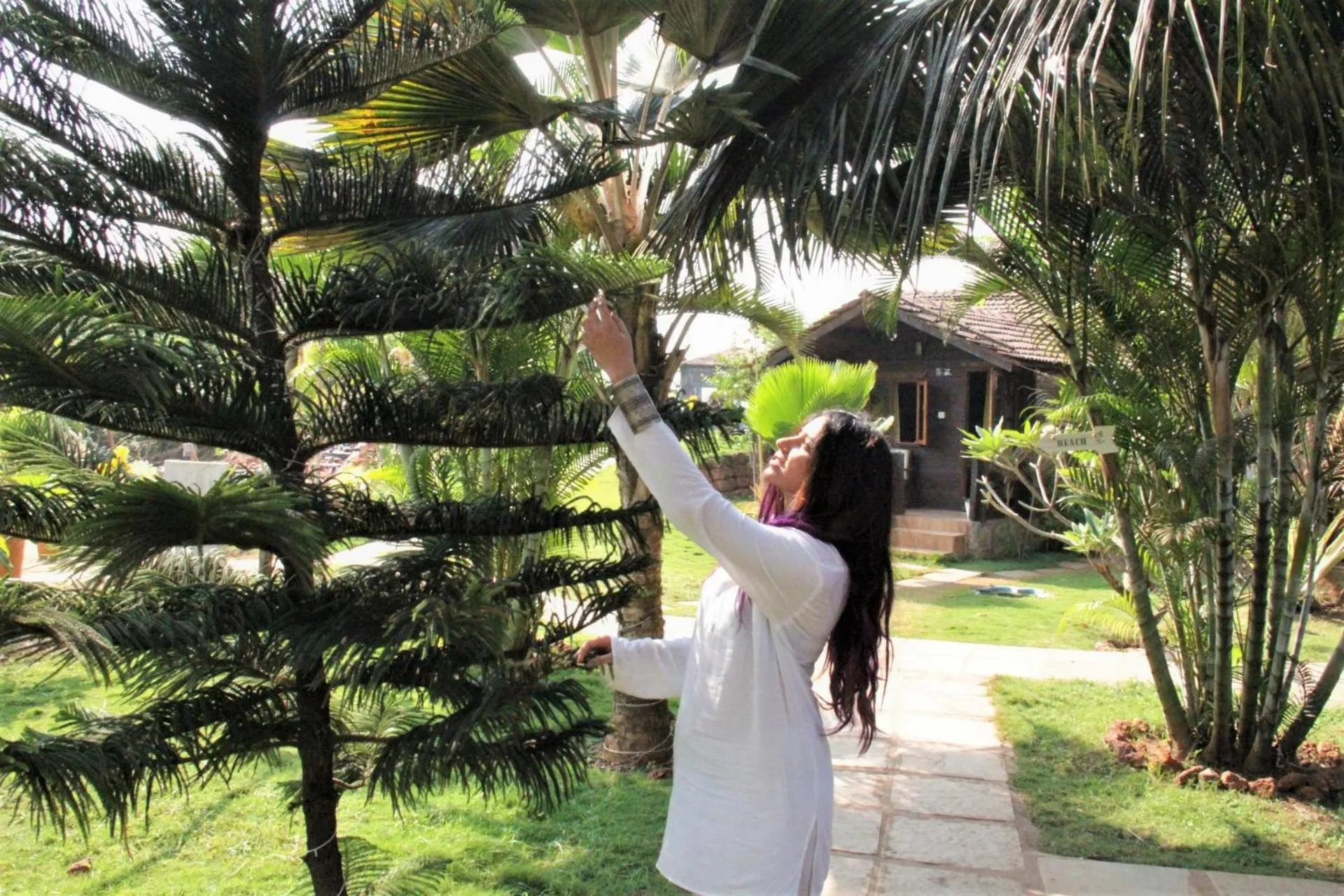People in Lotus Sutra Beachfront Resort