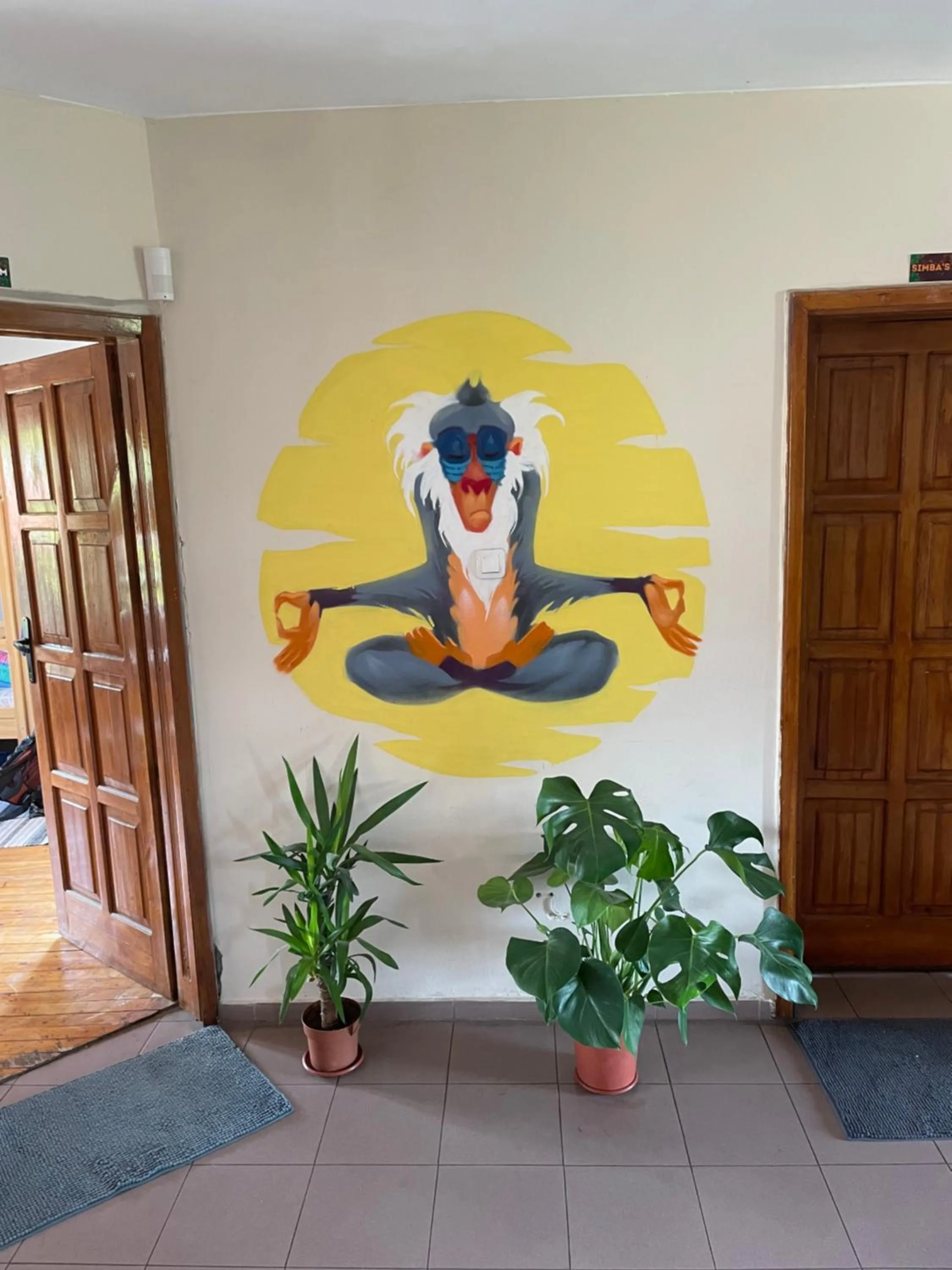 Living room in Hakuna Matata Guest House