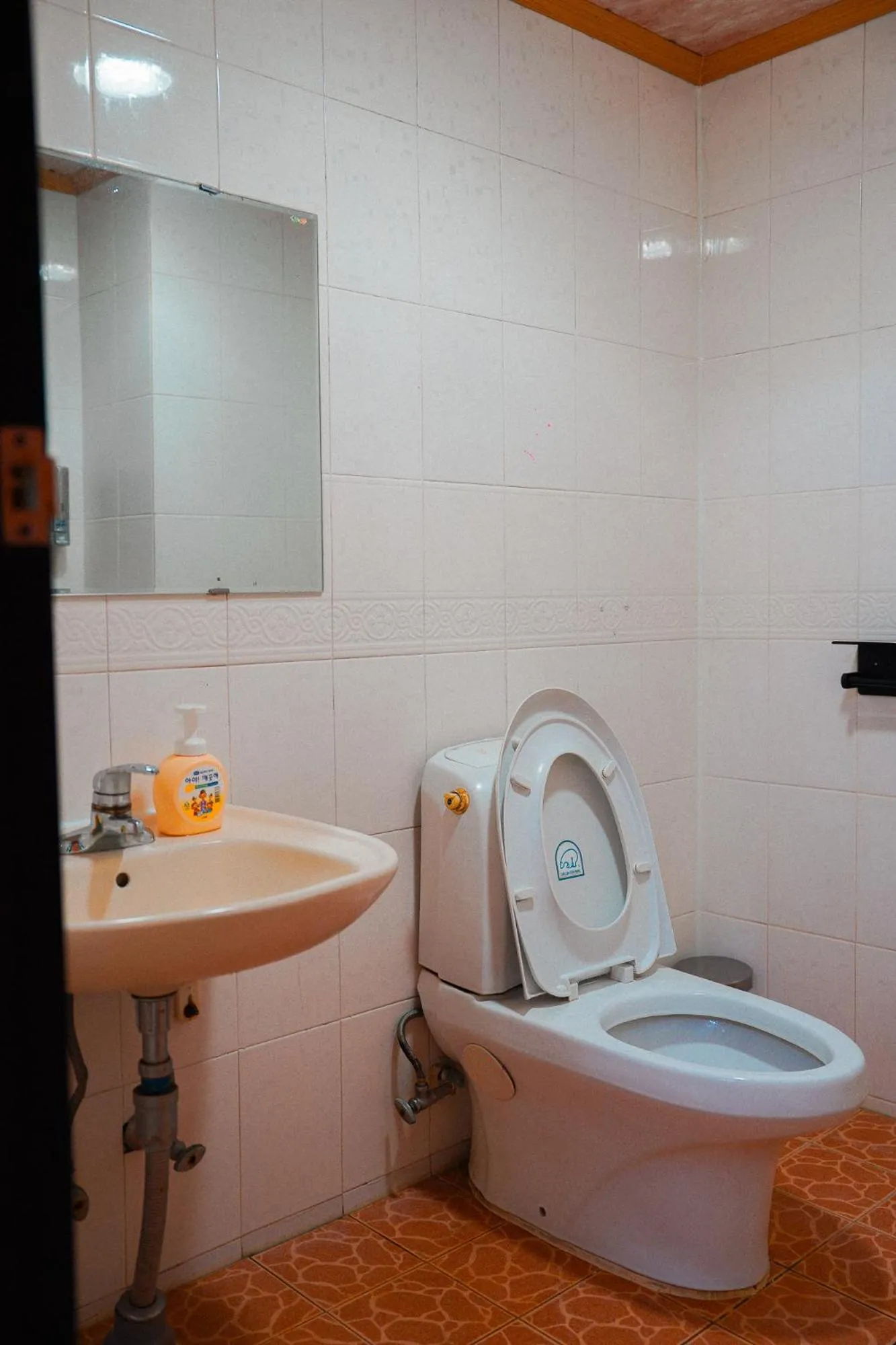 Toilet in ttottot Jeju Backpackers