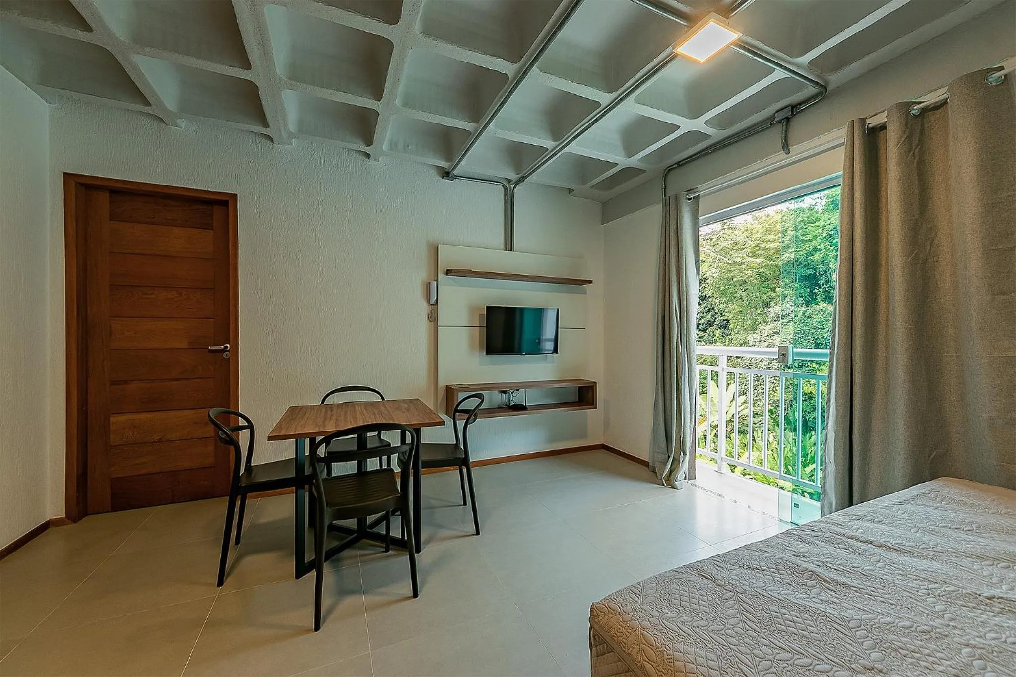 Bed in Antiquus ApartHotel