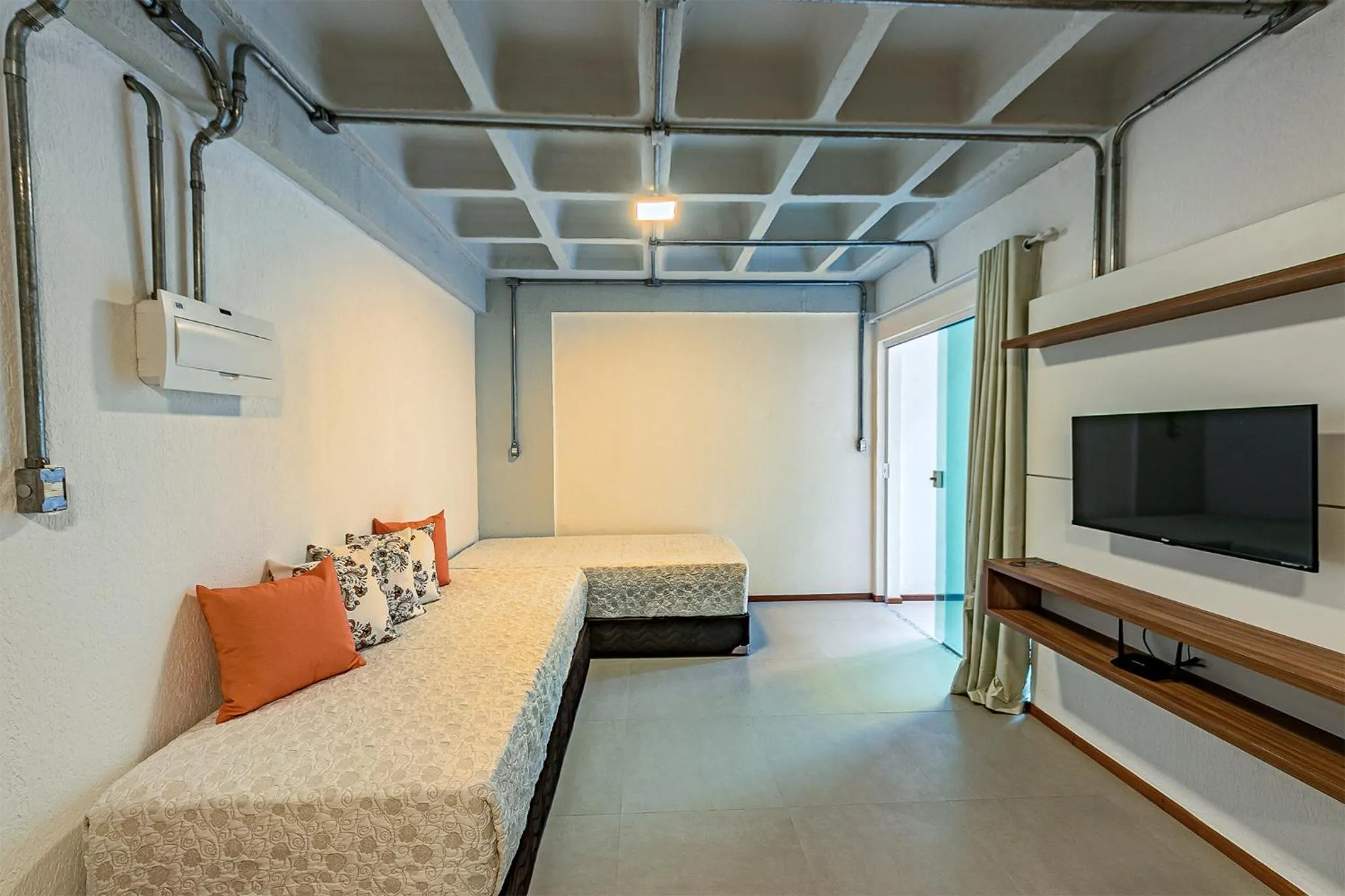 Bed in Antiquus ApartHotel