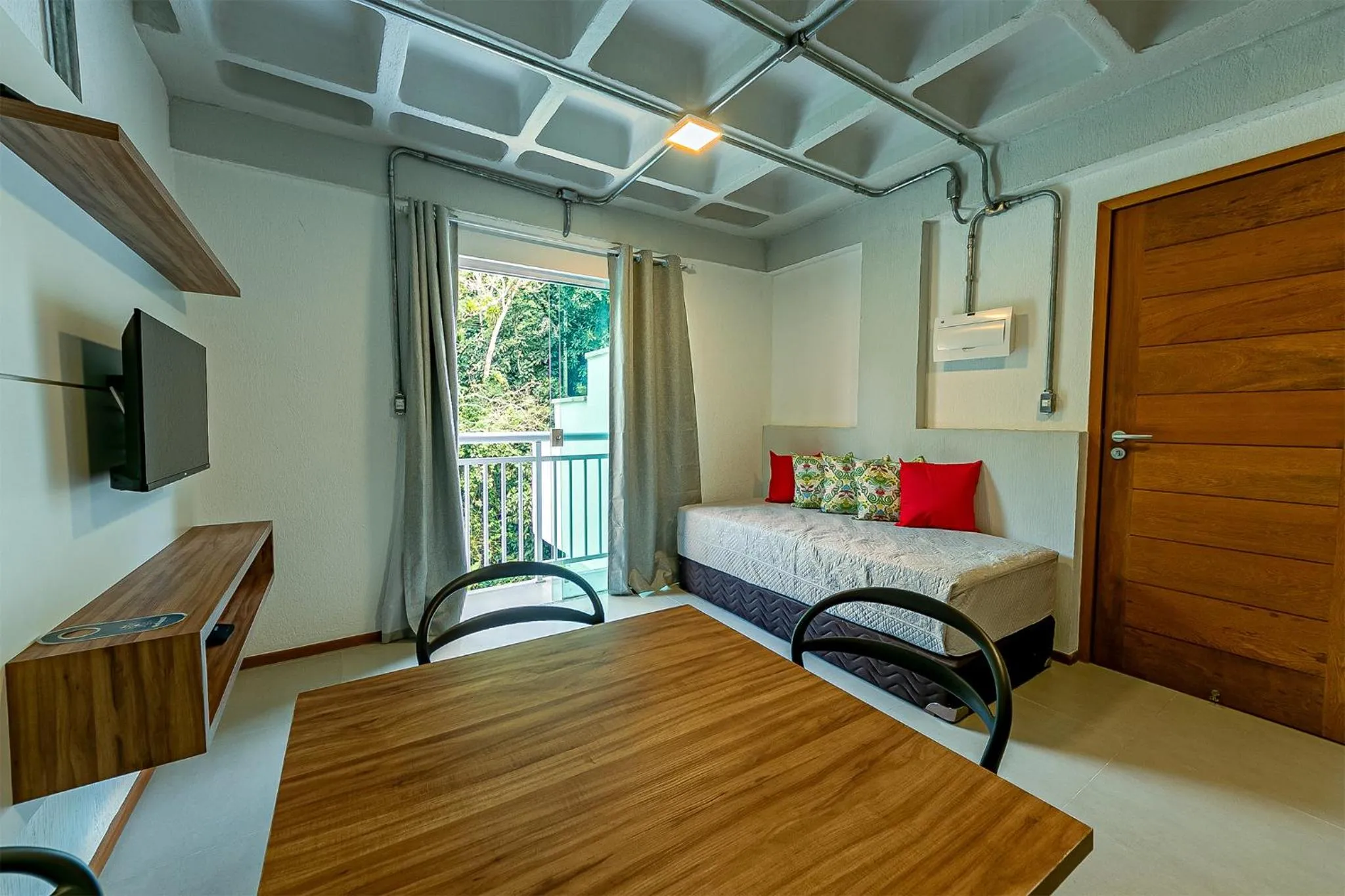 Bed in Antiquus ApartHotel