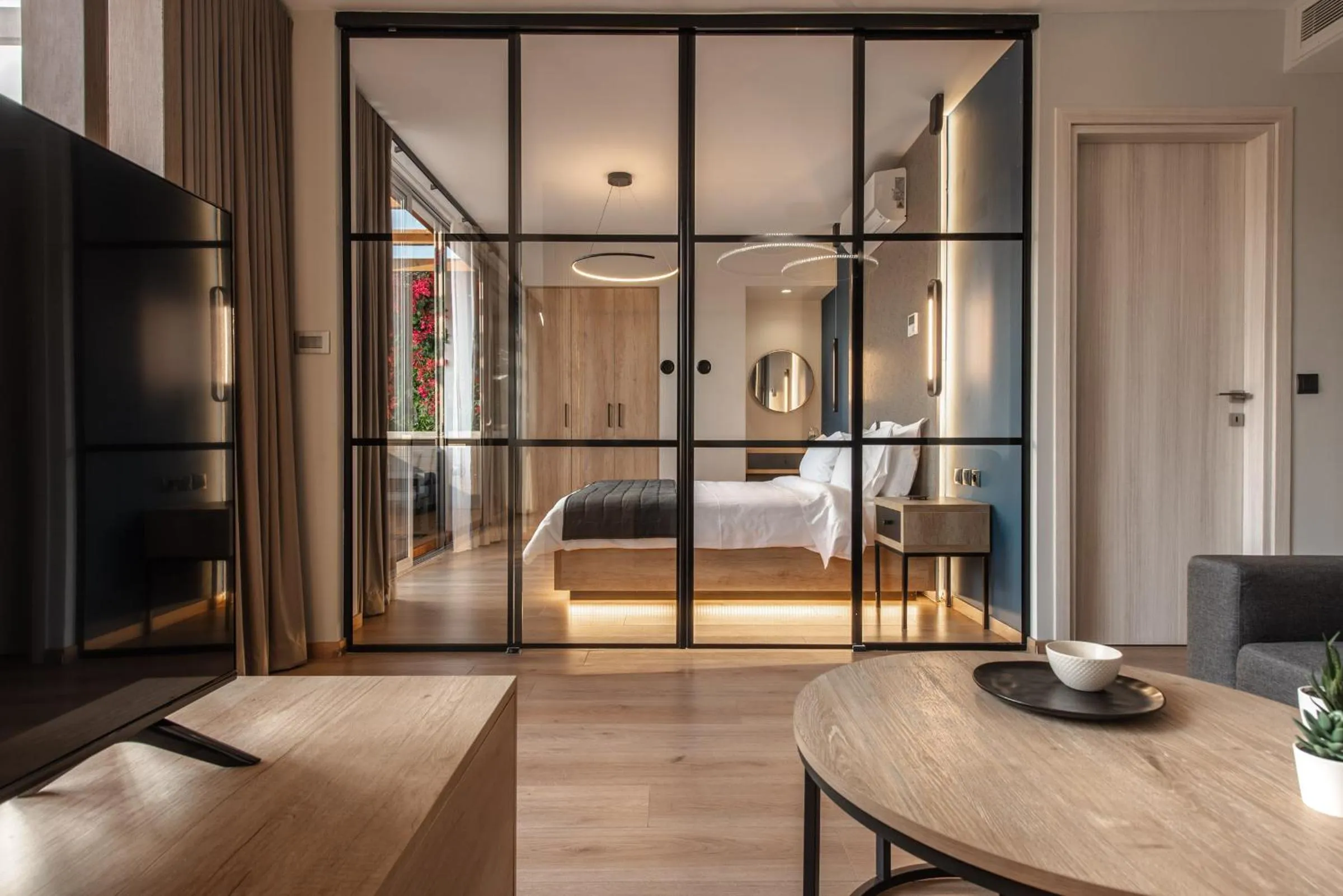 Living room, Bed in Ethereal Athεns