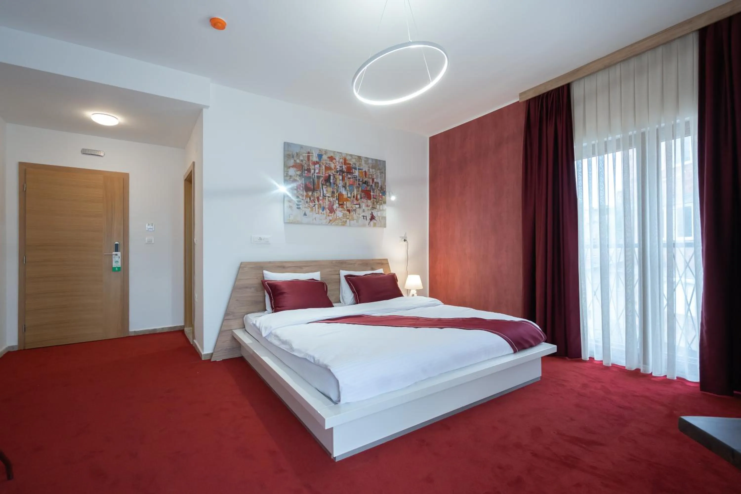 Bed in Austrian Palace Hotel