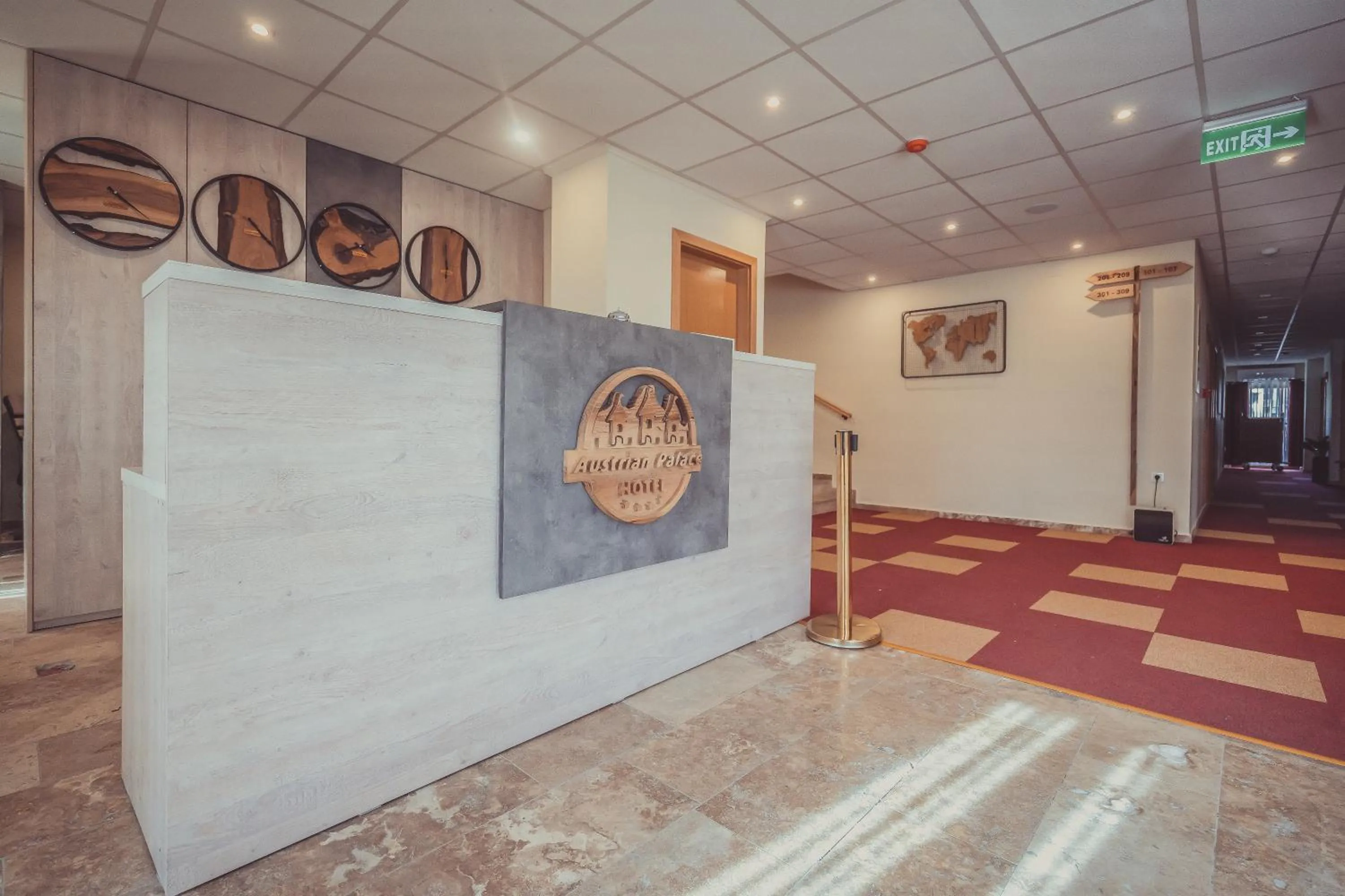 Lobby or reception in Austrian Palace Hotel