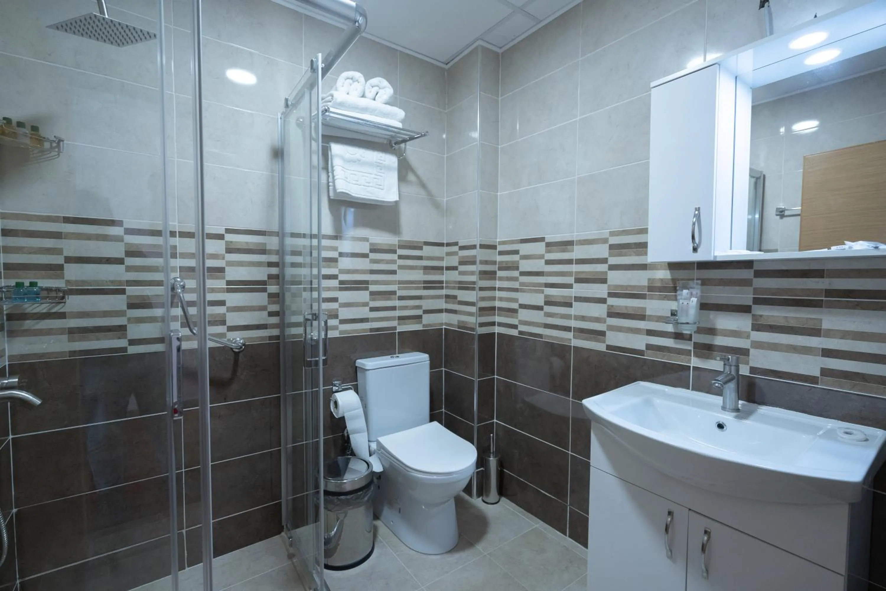 Shower in Austrian Palace Hotel