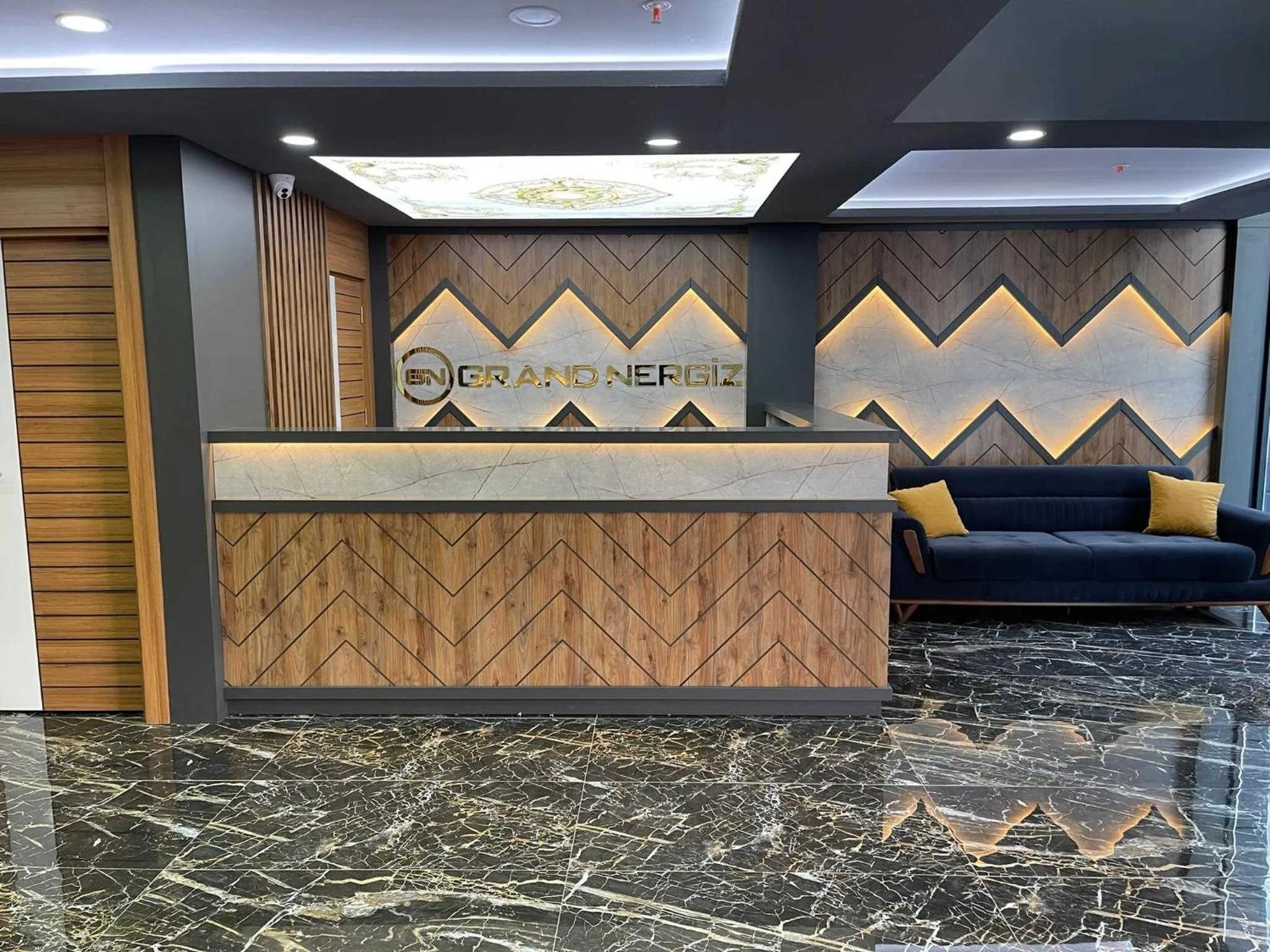 Lobby or reception in Grand Nergiz Otel