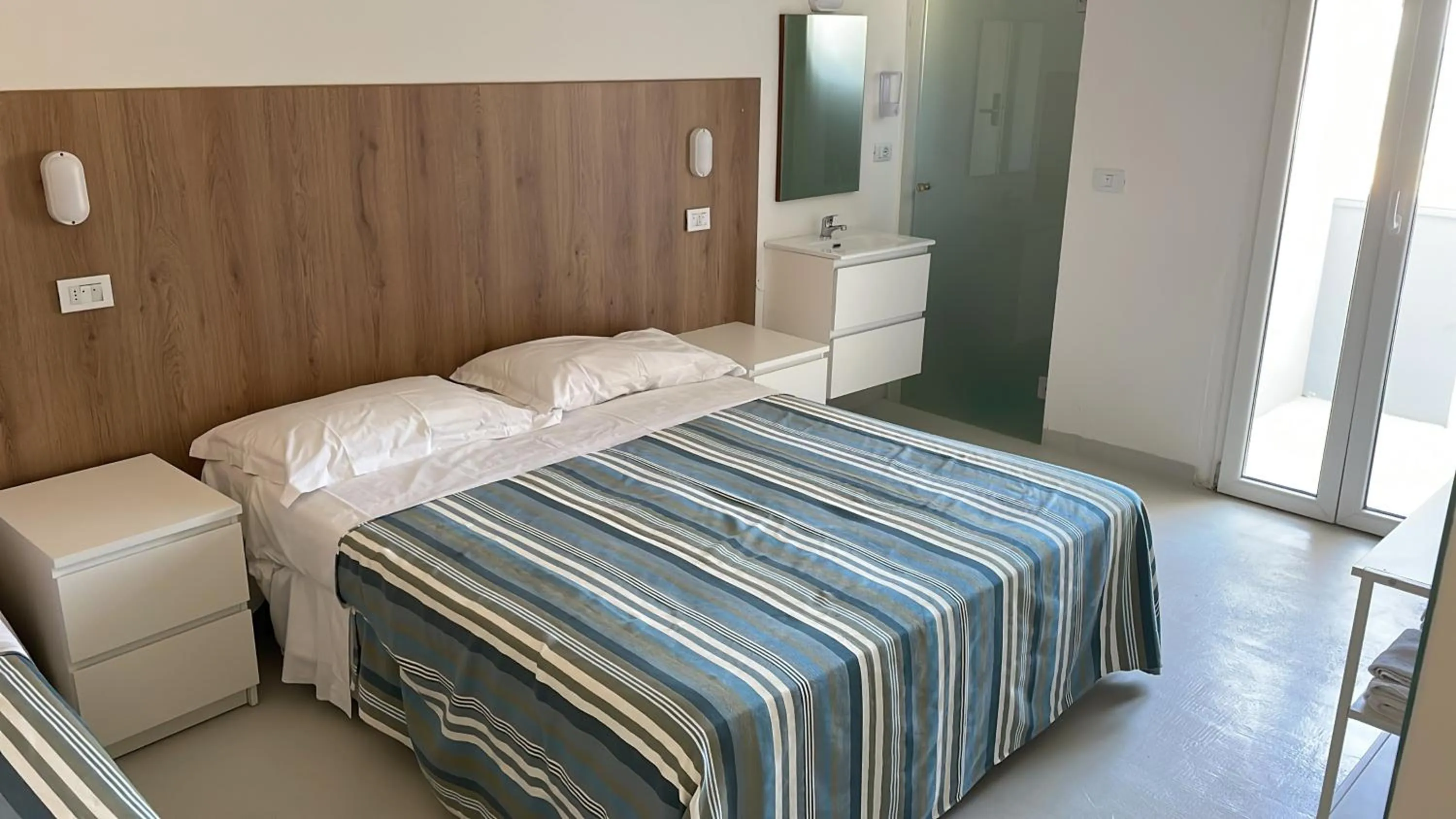 Bedroom, Bed in Hotel Rosa