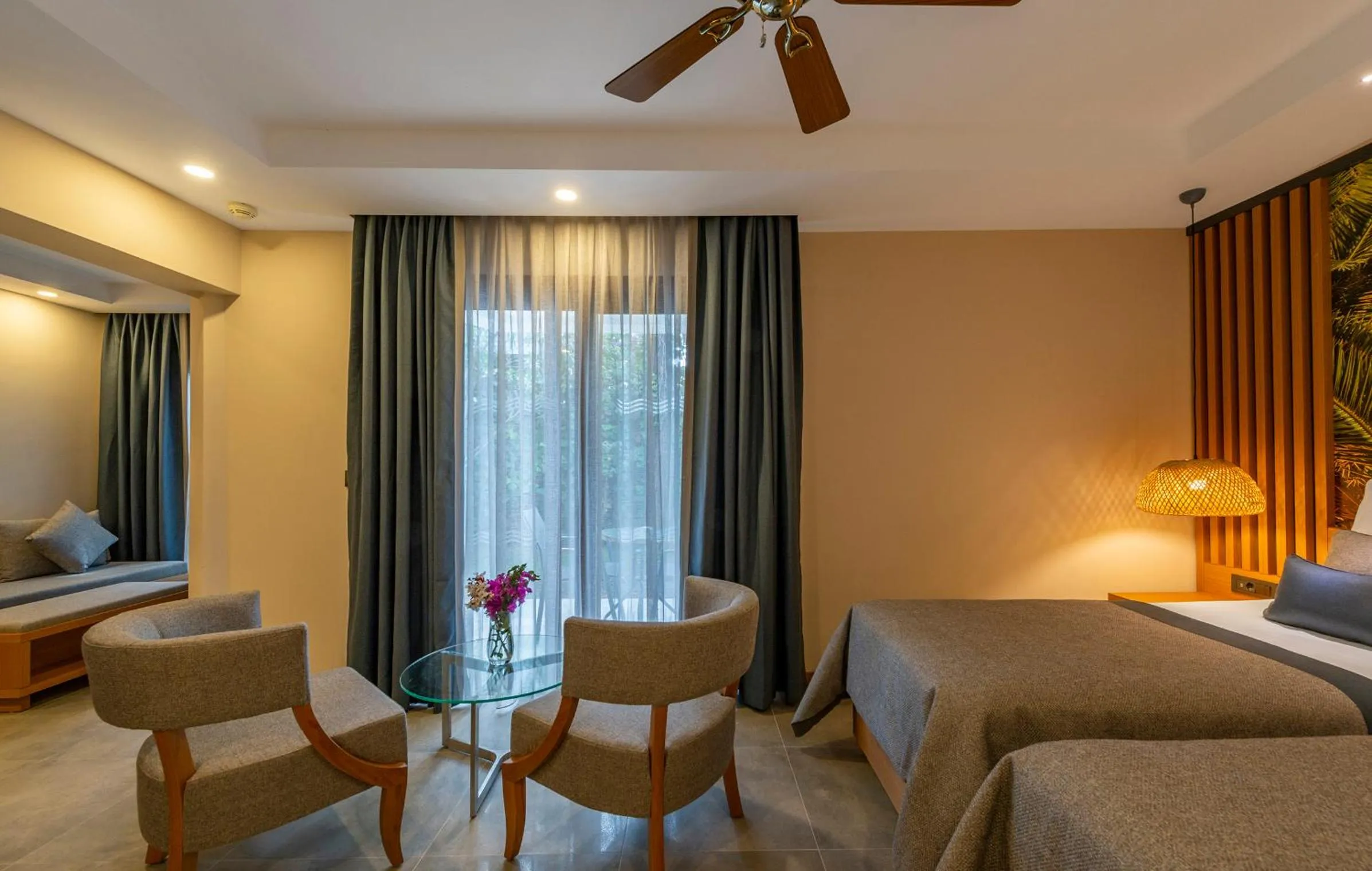 Photo of the whole room, Bed in Samara Hotel Bodrum Ultra All Inclusive