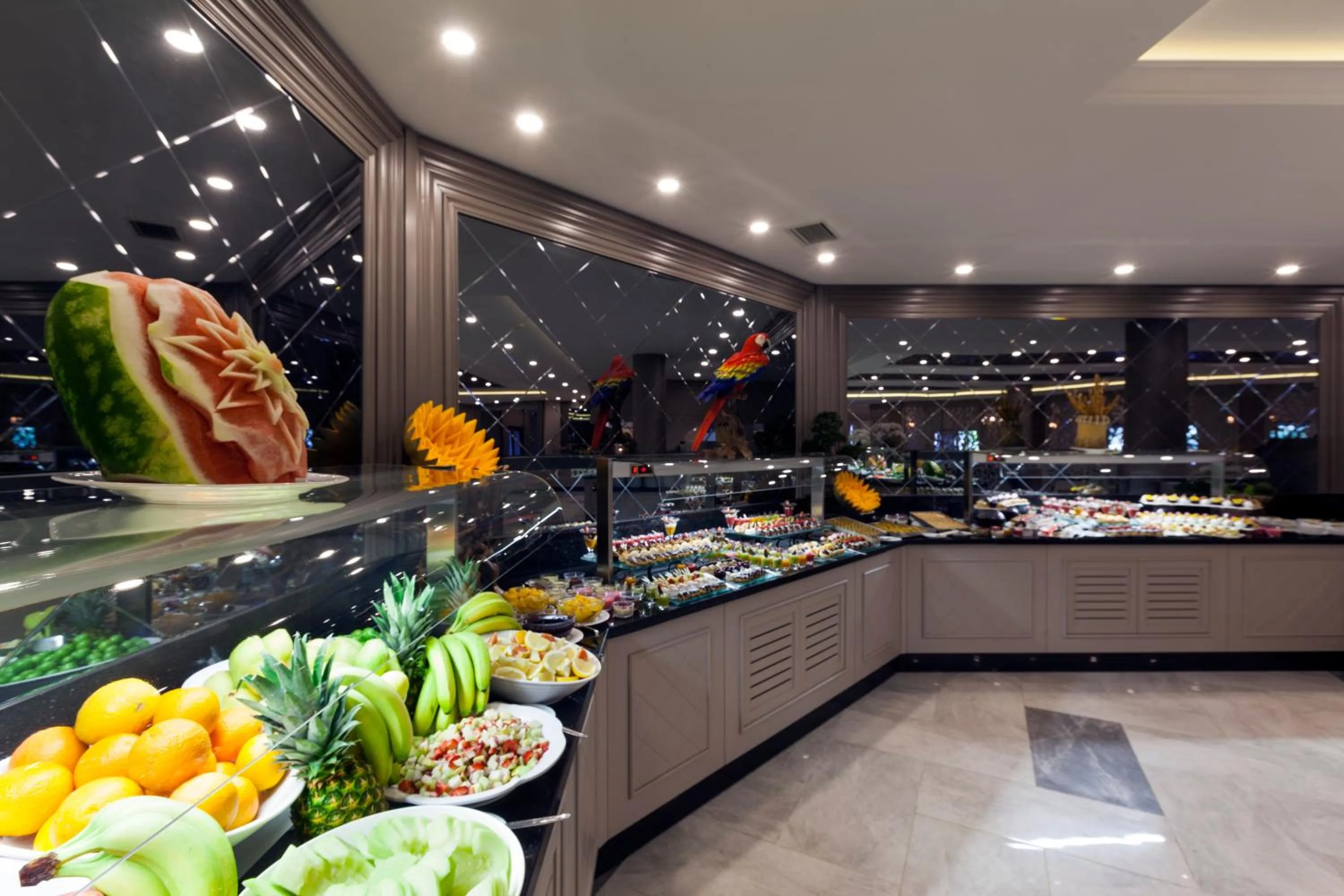 Food and drinks in Samara Hotel Bodrum Ultra All Inclusive