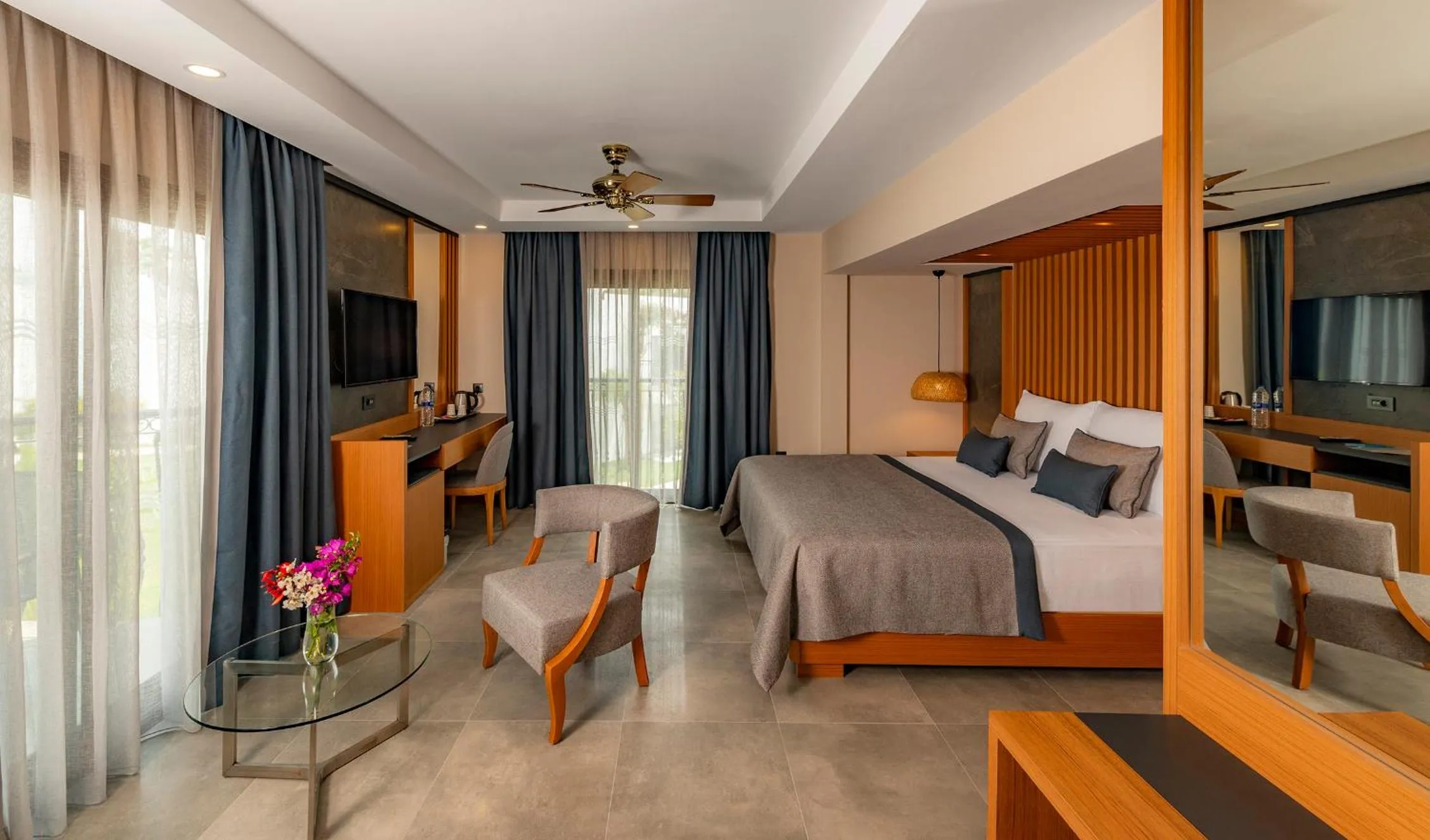 Photo of the whole room, Bed in Samara Hotel Bodrum Ultra All Inclusive