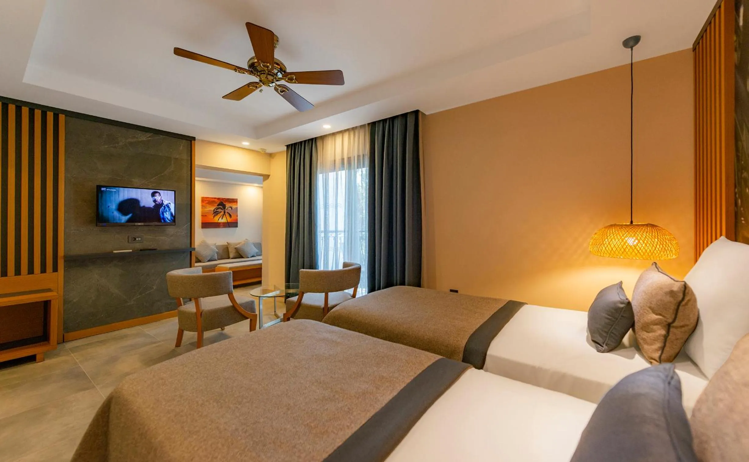 Photo of the whole room, Bed in Samara Hotel Bodrum Ultra All Inclusive