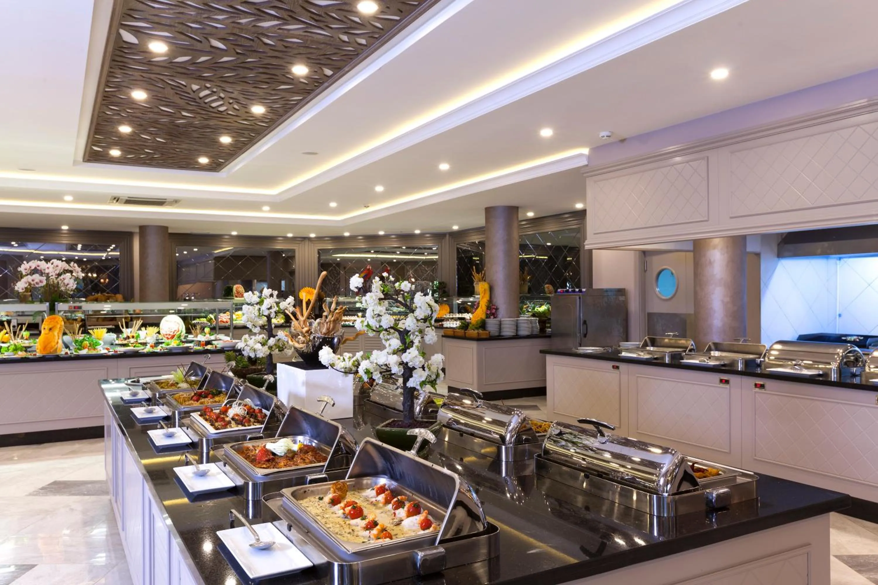 Food close-up in Samara Hotel Bodrum Ultra All Inclusive