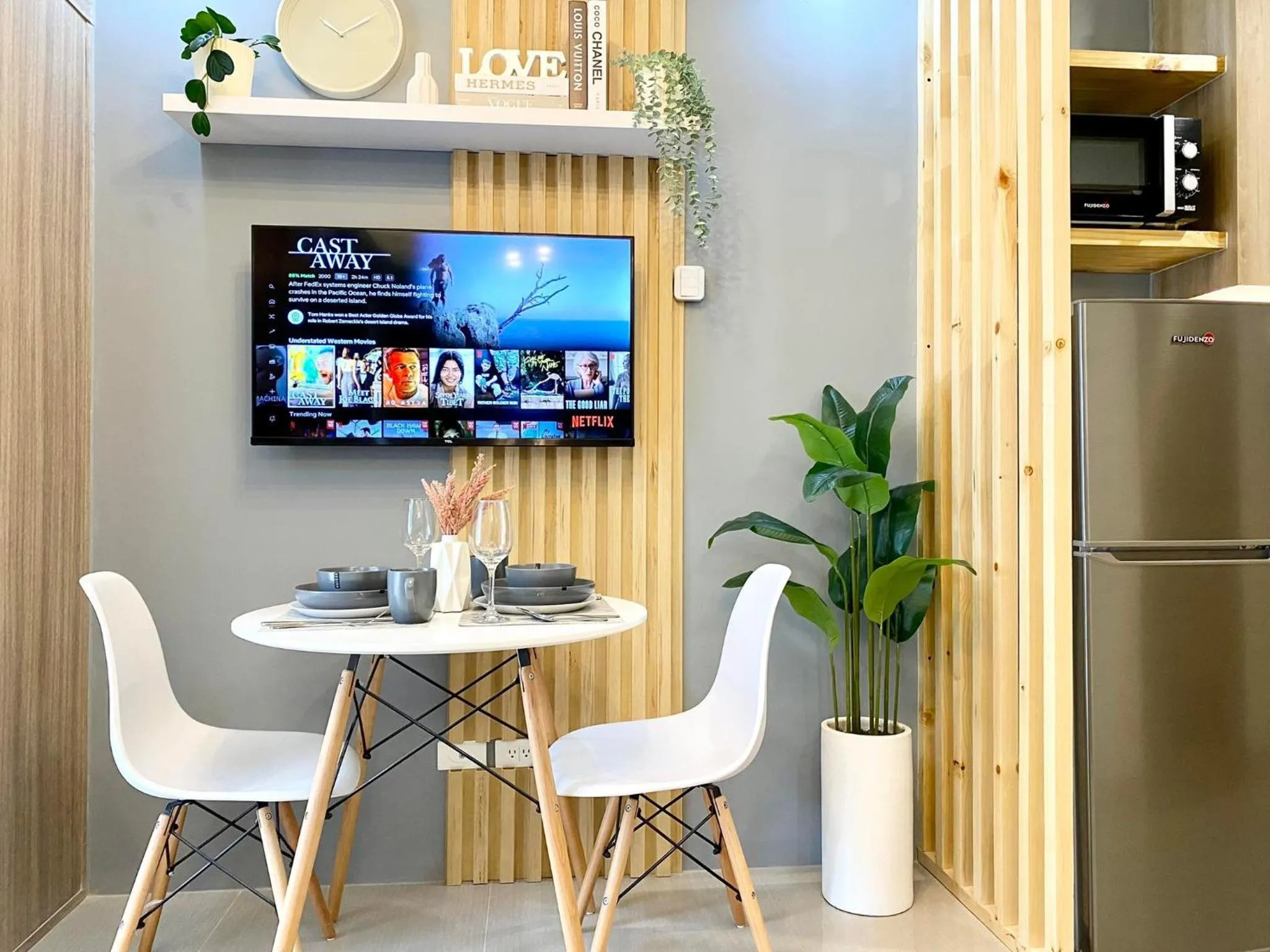 TV and multimedia in Will’s Place @ Shore2 Residences Mall of Asia