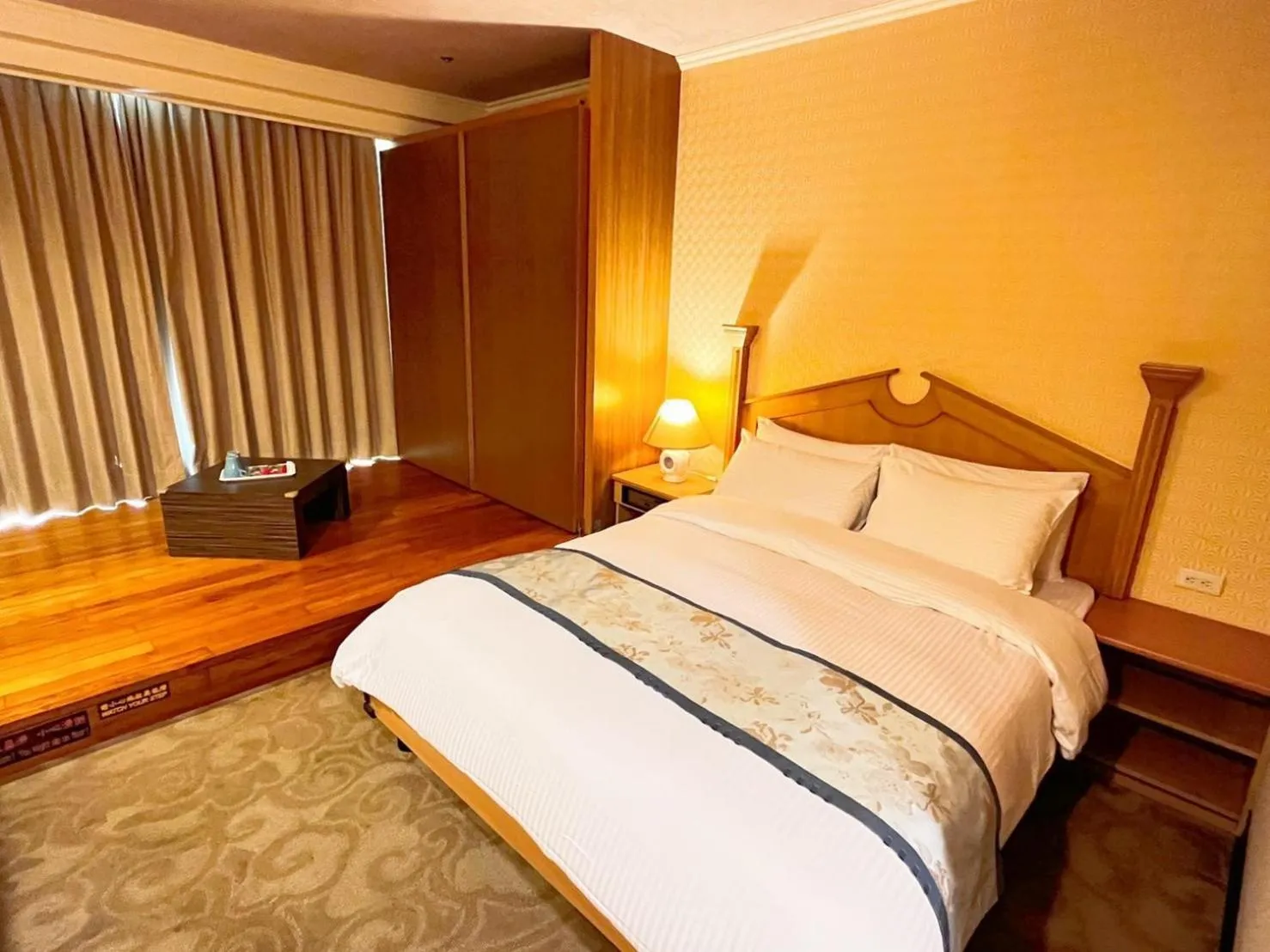 Bed in APVC Lukang Resort